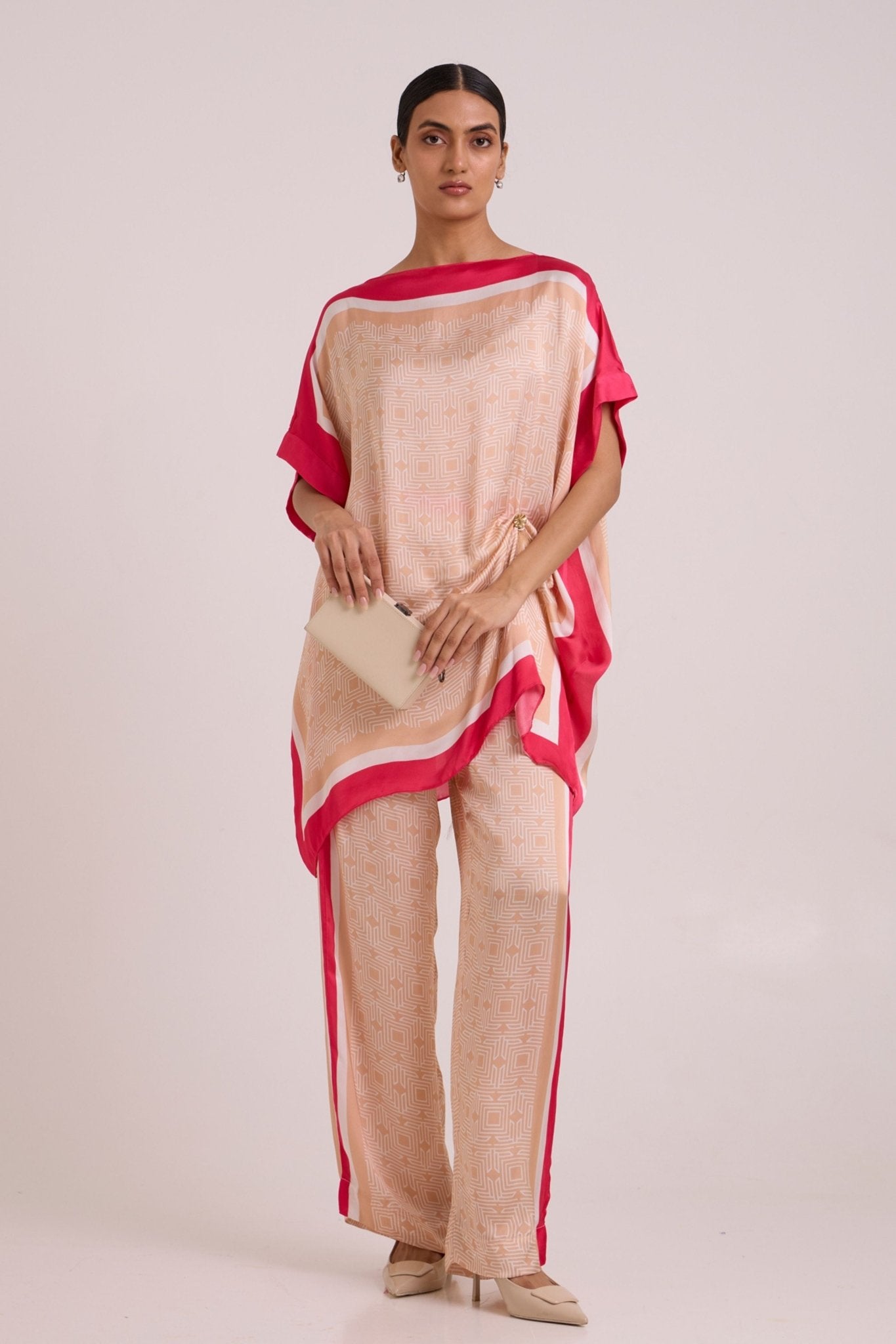 Ronnie Caftan Co - ord Set - Madder Much - Elahe