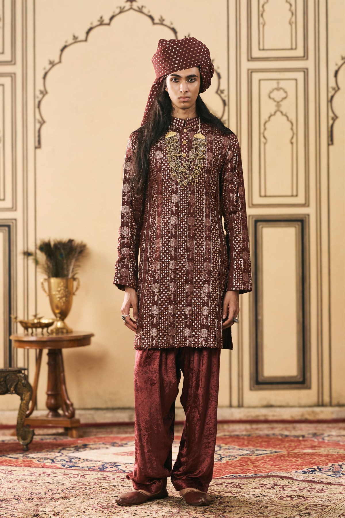 Maroonya Kurta Set