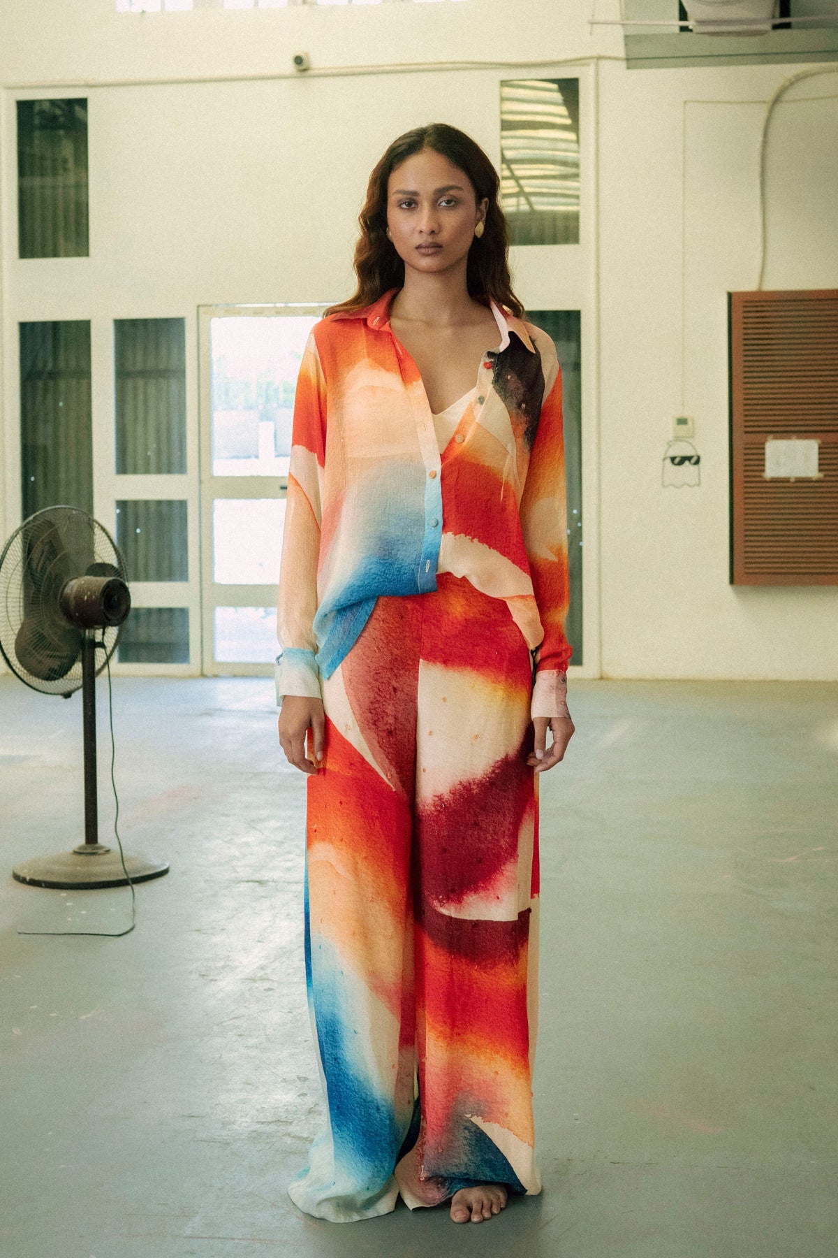 Multicolor Printed Co-ord Set
