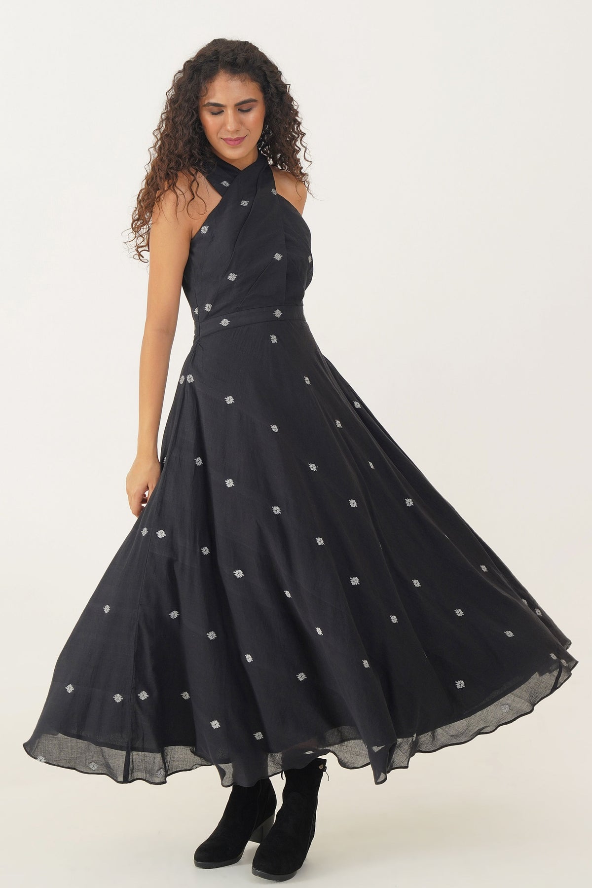 Black Meadow Dress