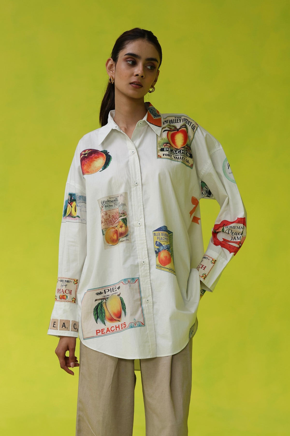 California Peaches  Oversized Shirt