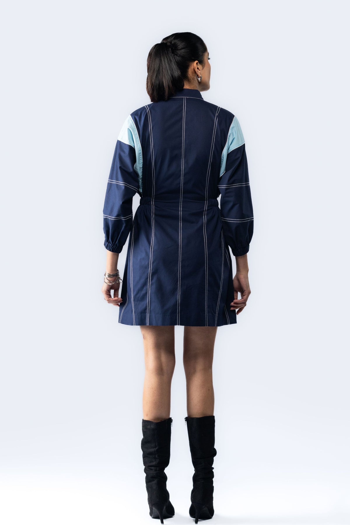 Colour Blocking Dress
