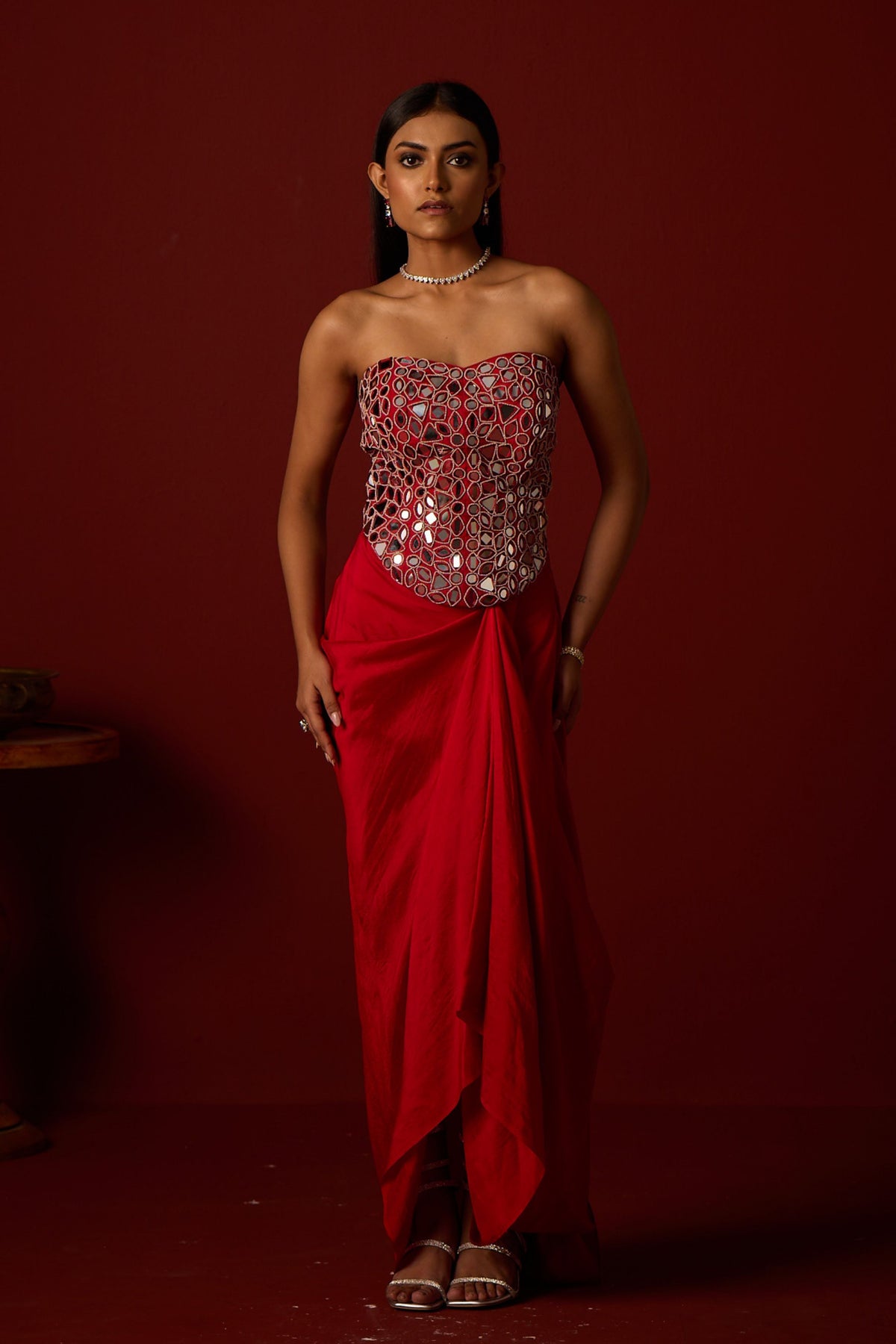 Mirrorwork Corset