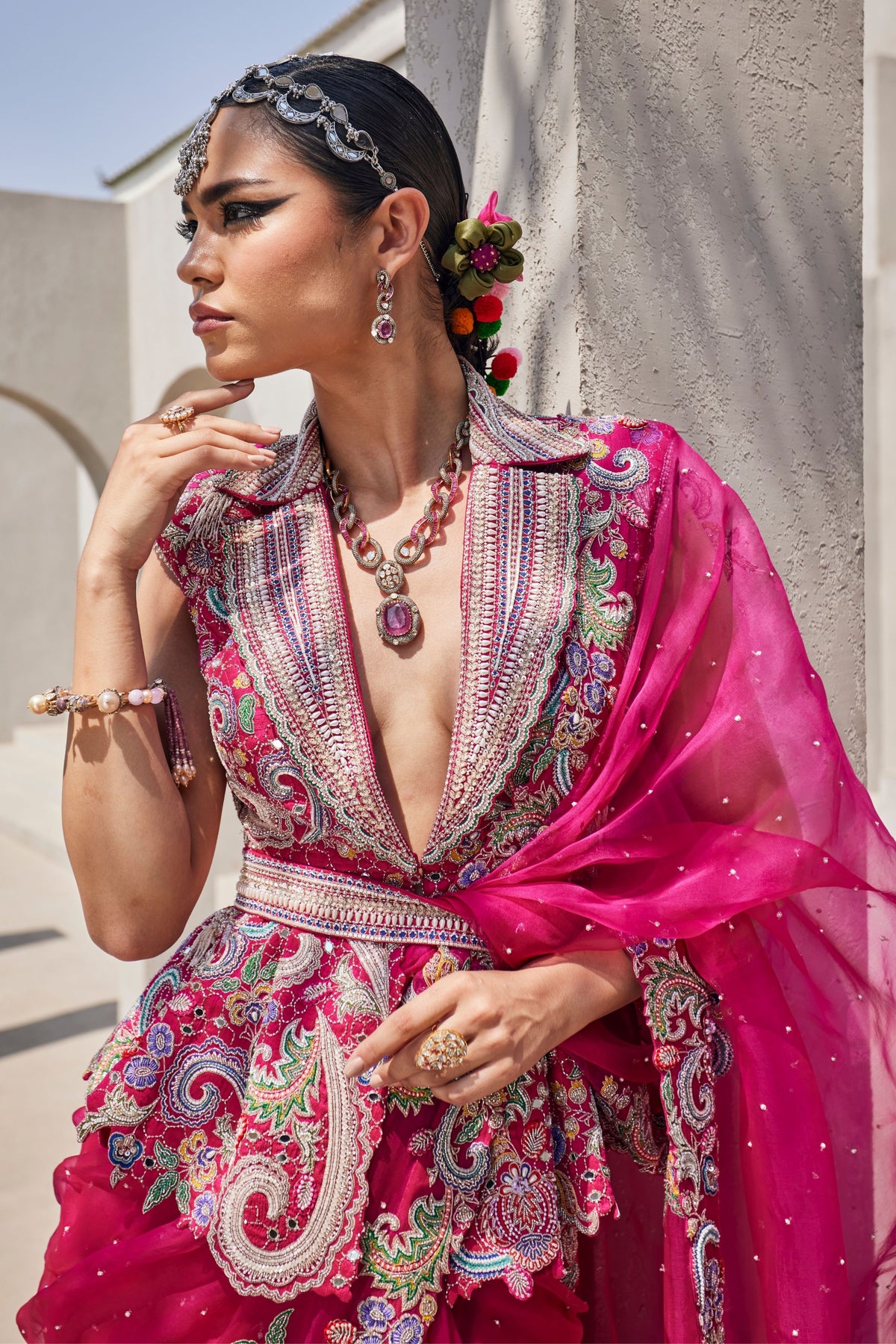 Nadia Saree Set