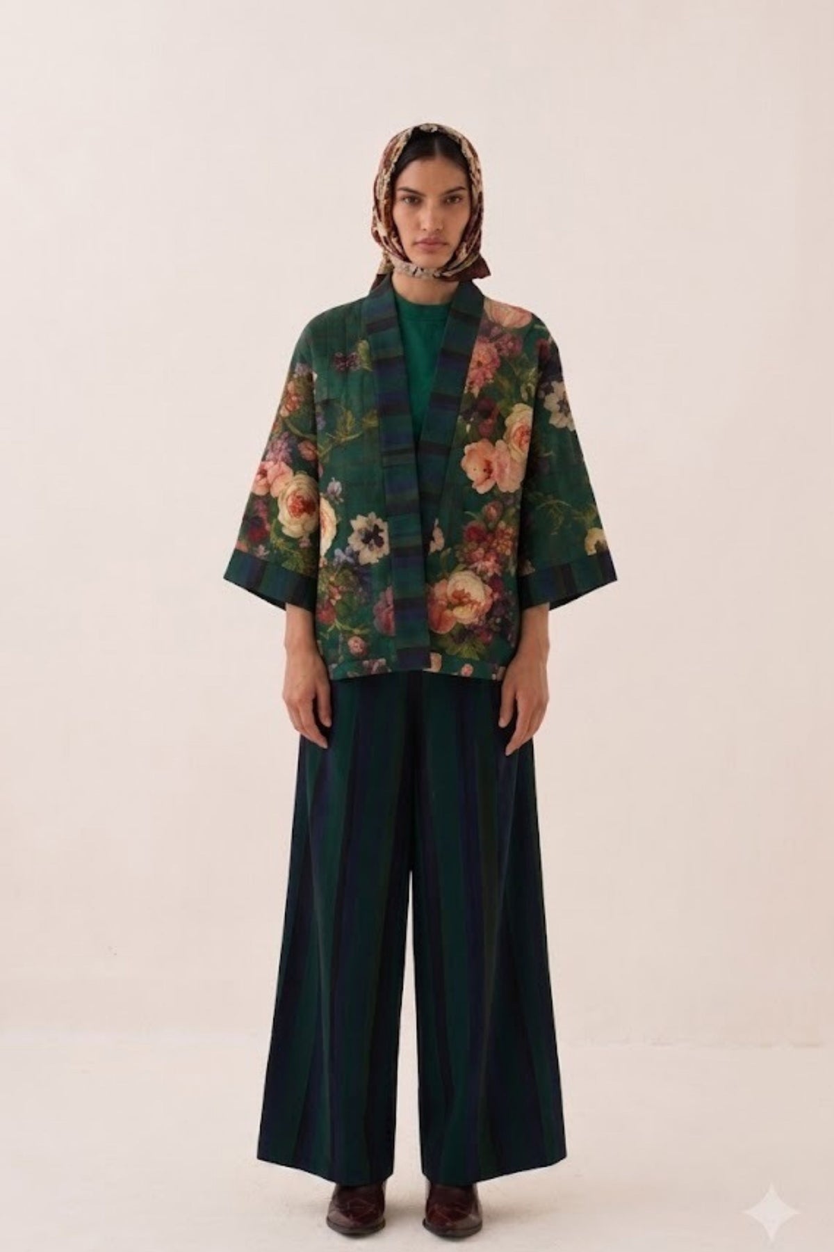 Rosarium Kimono Jacket Set