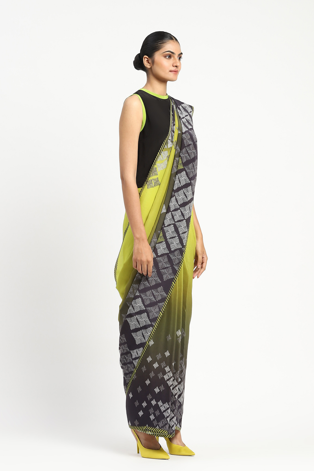Still Seeking Printed Saree
