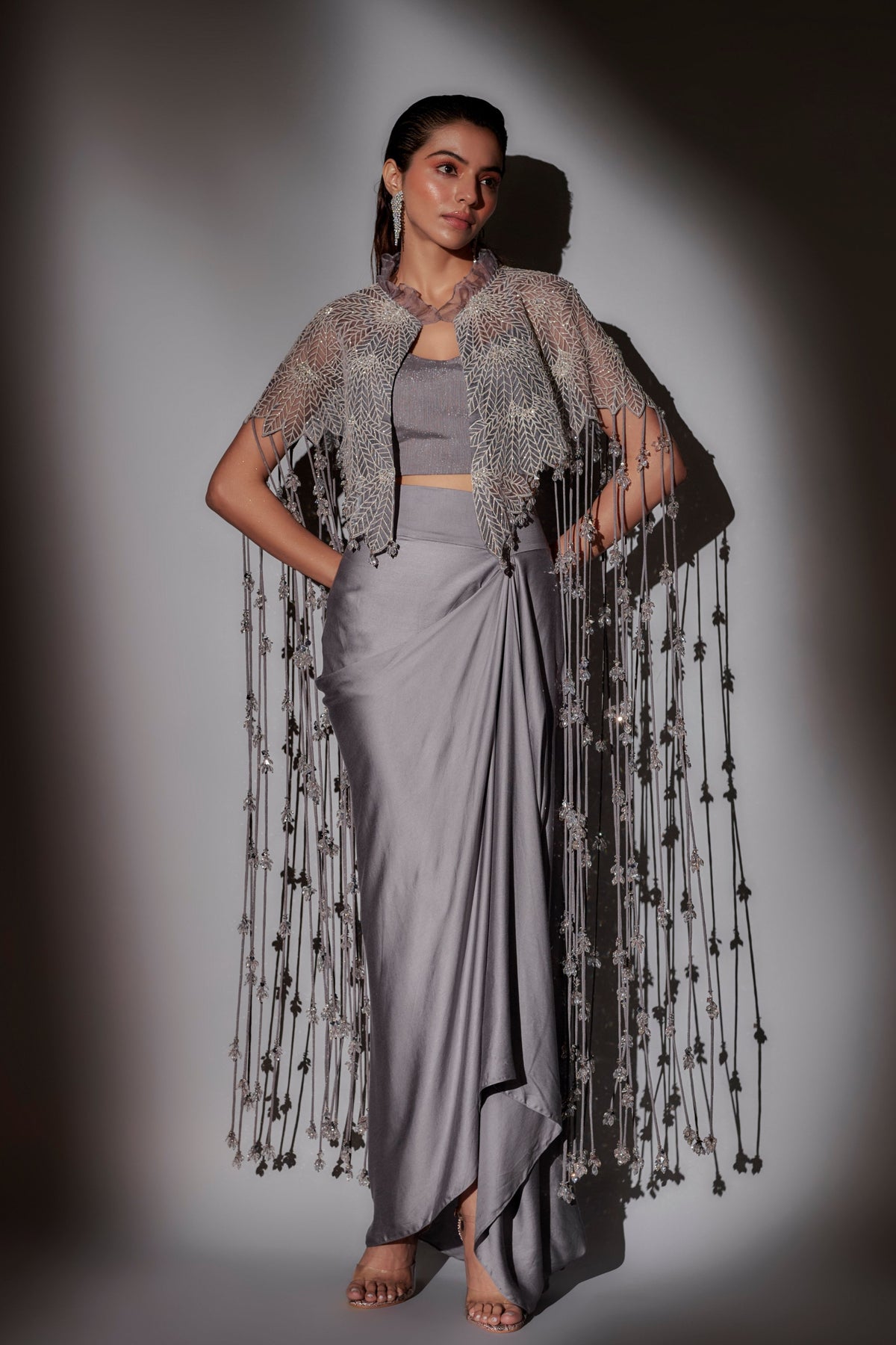 Crystal hangings Cape Set