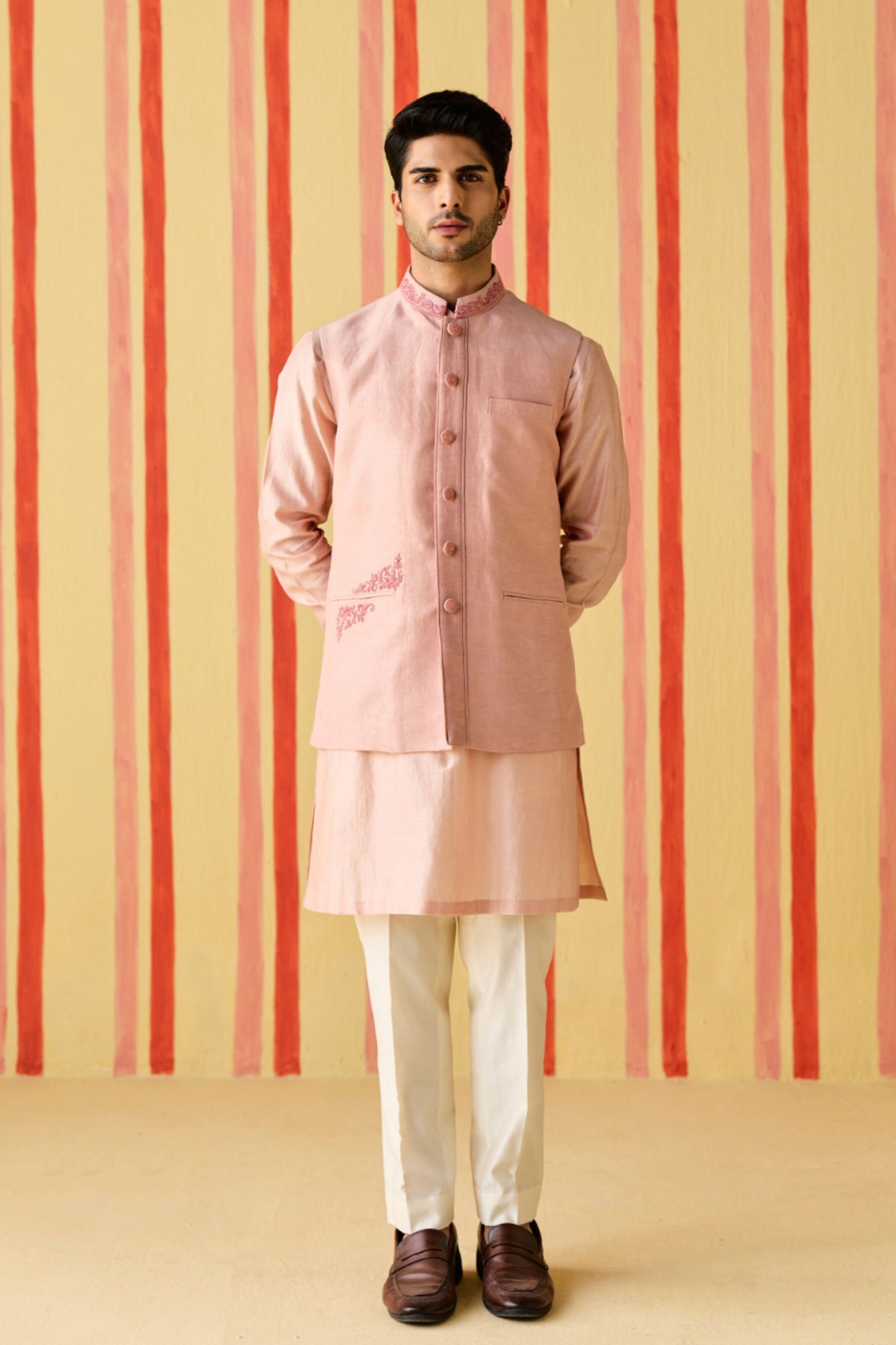 Eklavya Nehru Jacket Set