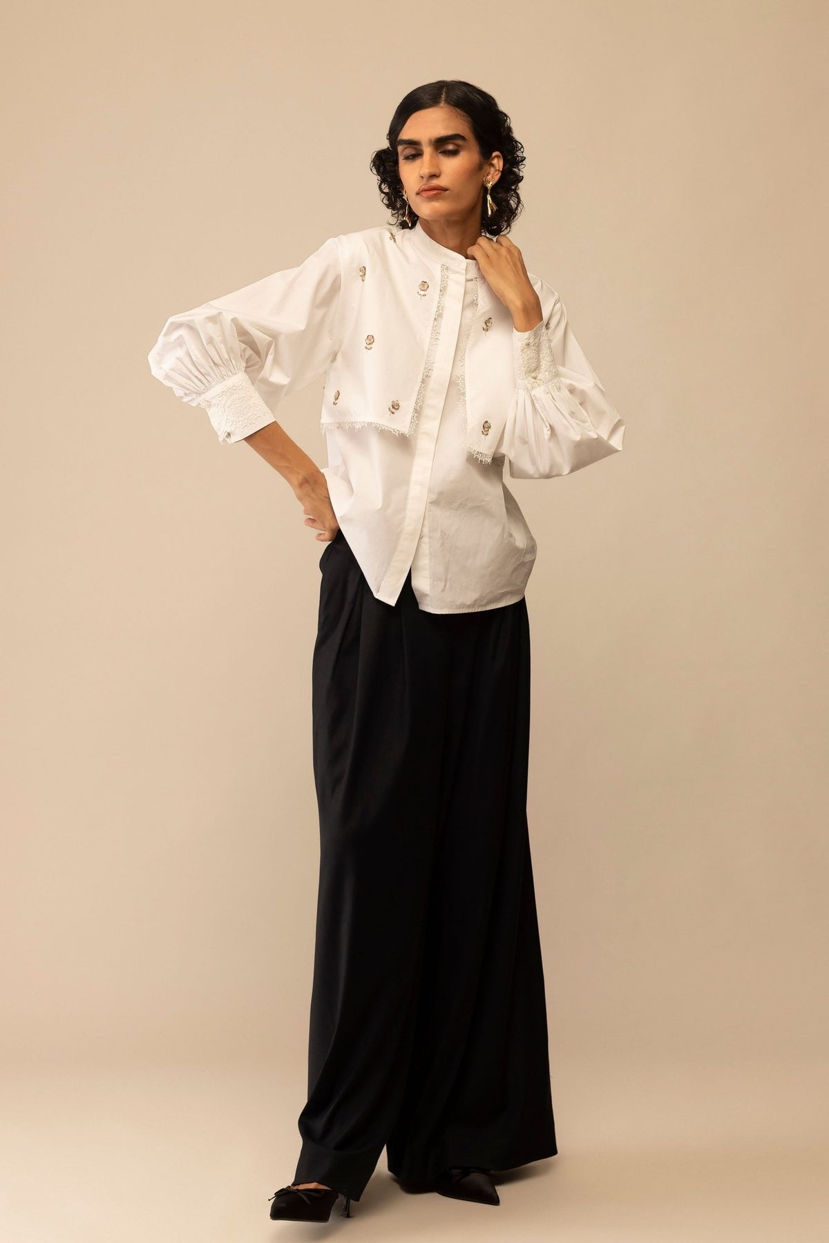 Nora White Top - Bunka - Elahe