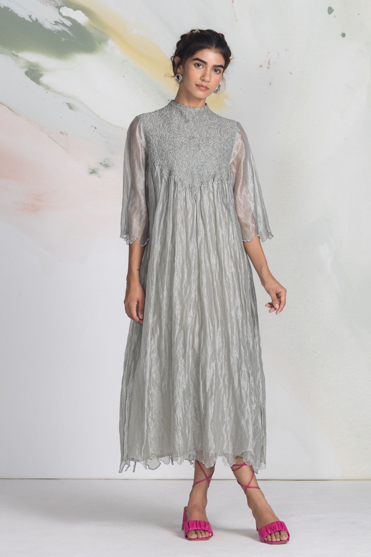 Cloudfall Smock Dress
