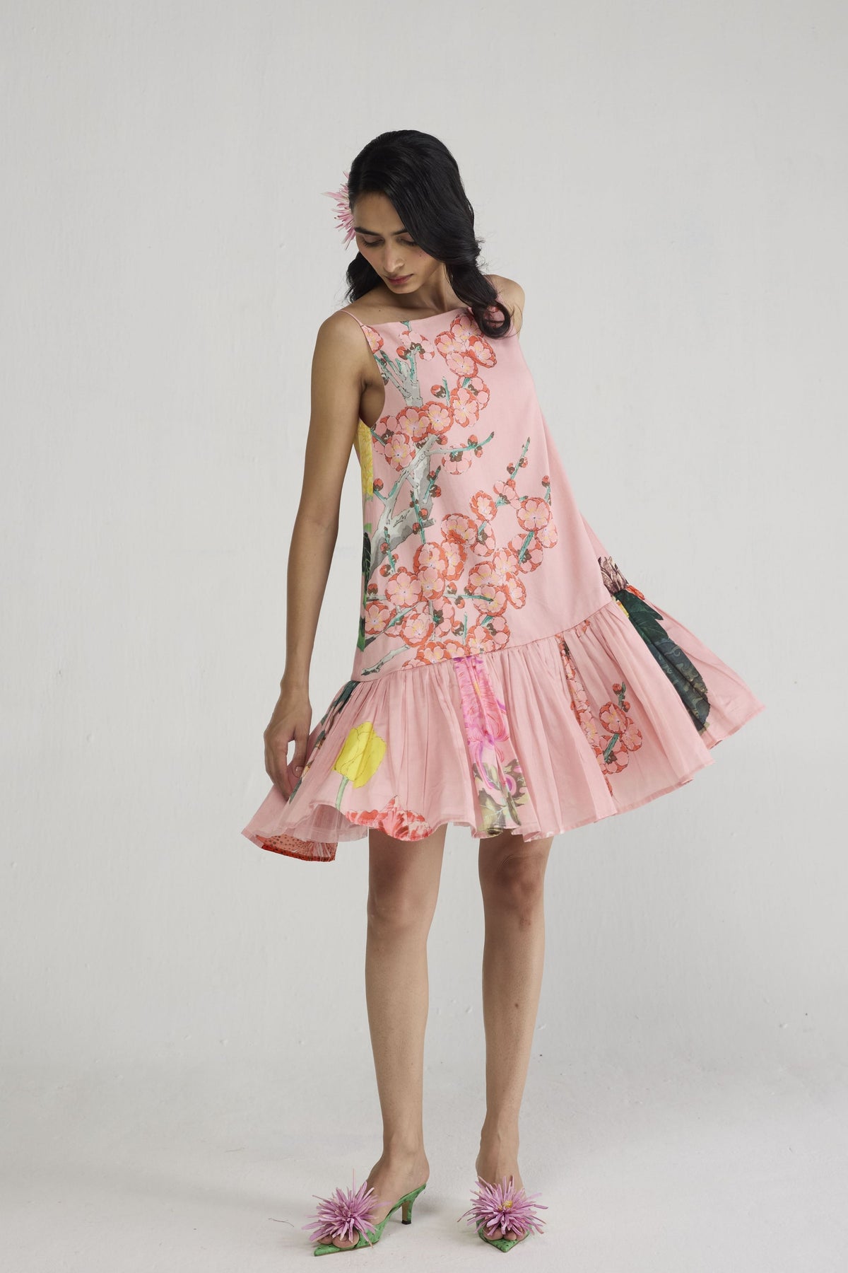 Sakura Short Frill Dress
