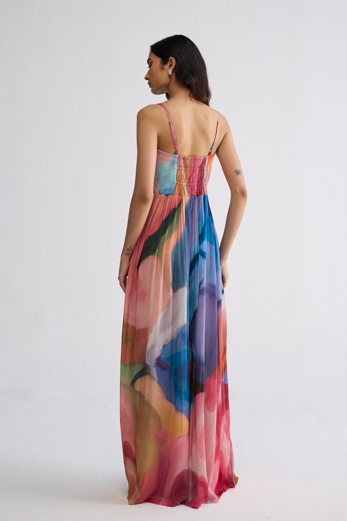 Rainbow Garden Bralette Dress