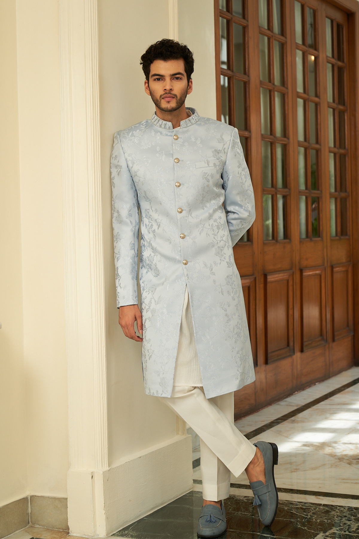 Floral Dream Achkan Set