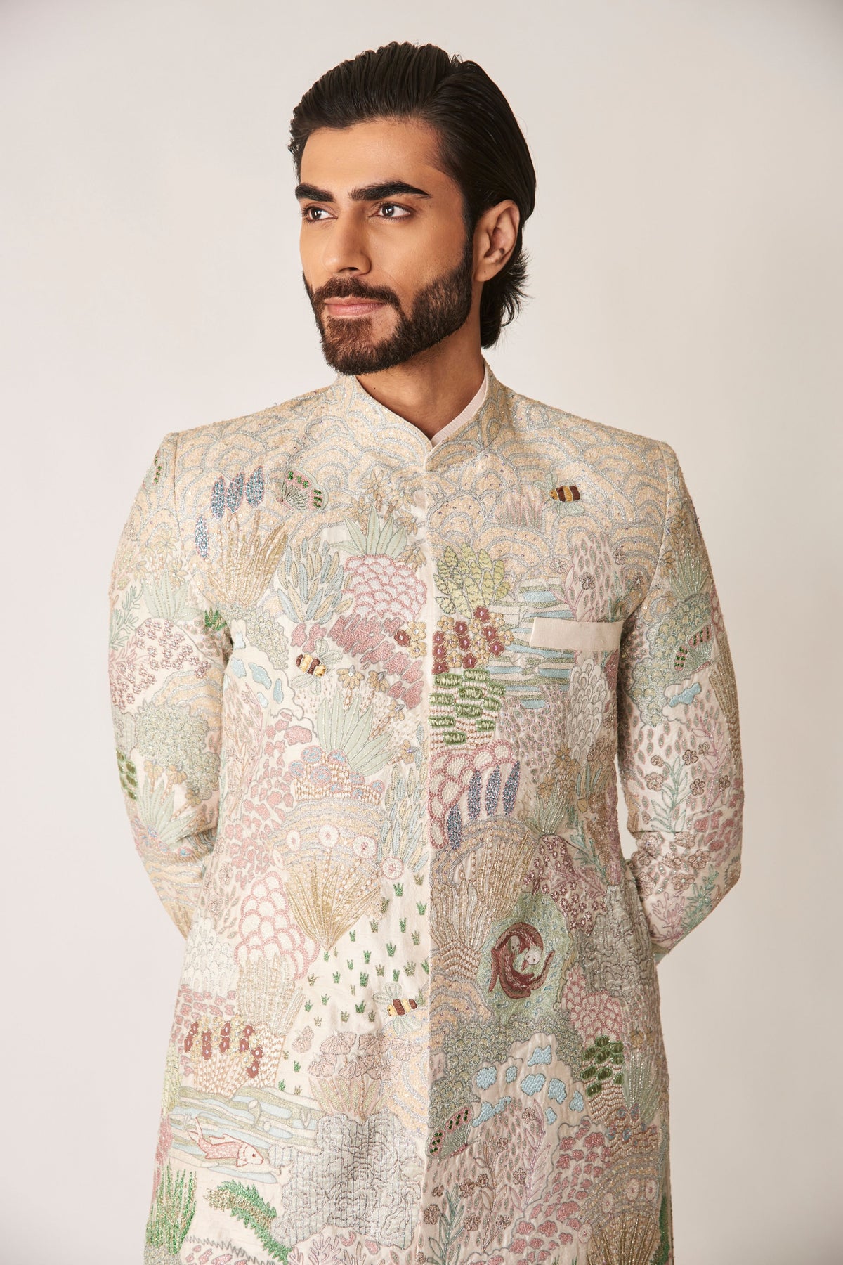 Fougere Sherwani