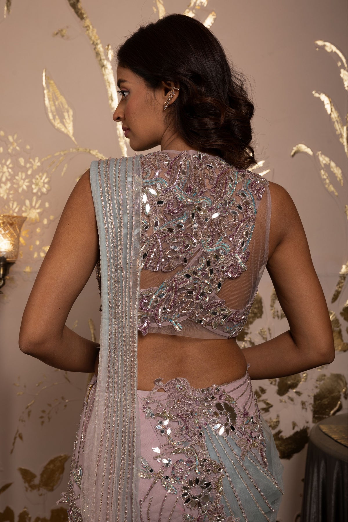Ila Drape Saree Set
