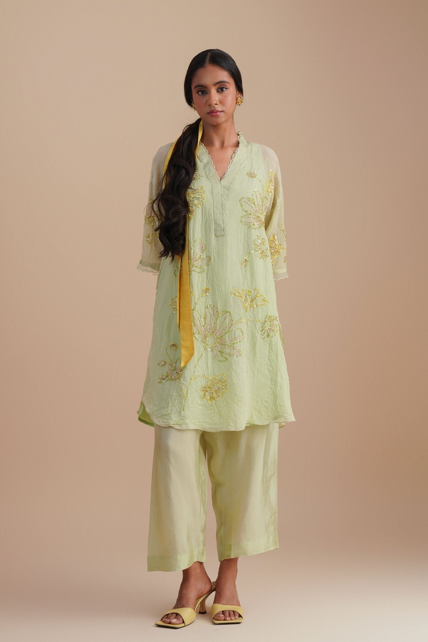 Mist Floral Co - ord Set - One Not Two - Elahe