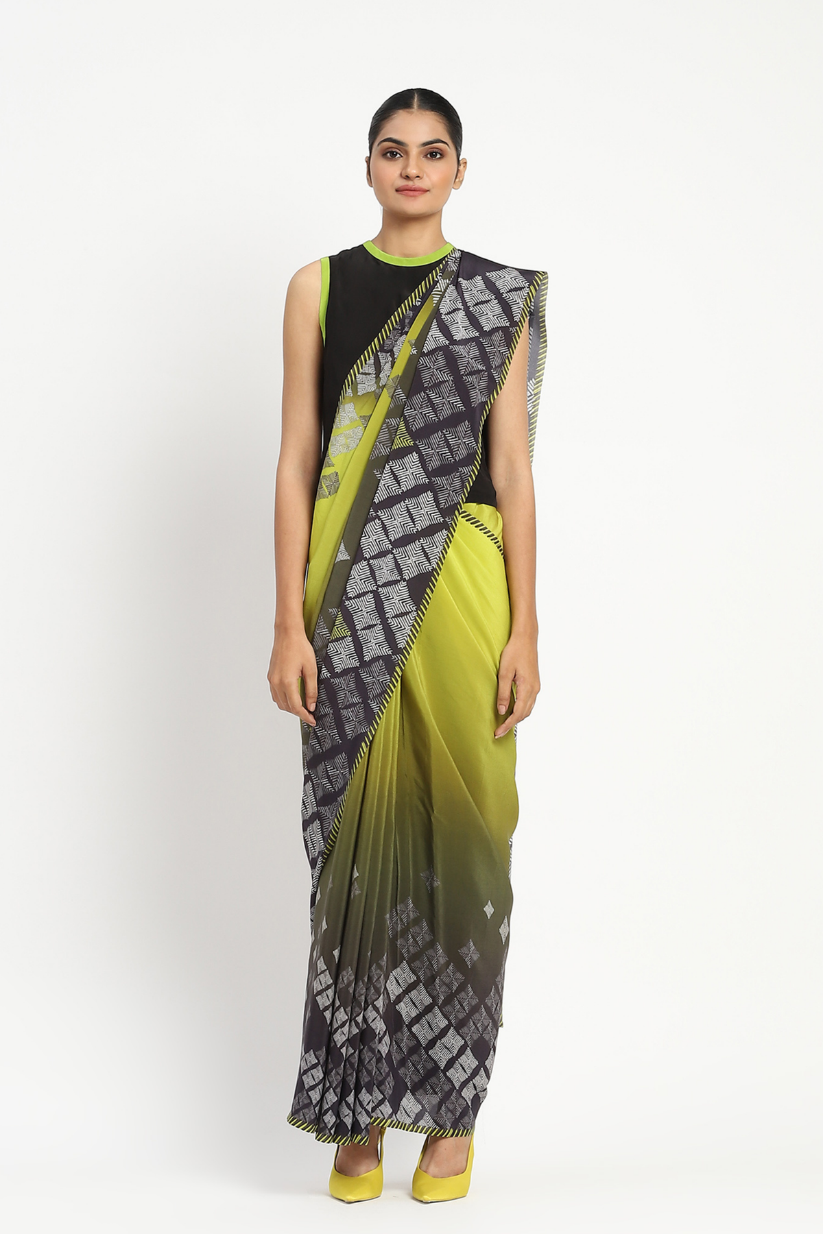 Still Seeking Printed Saree
