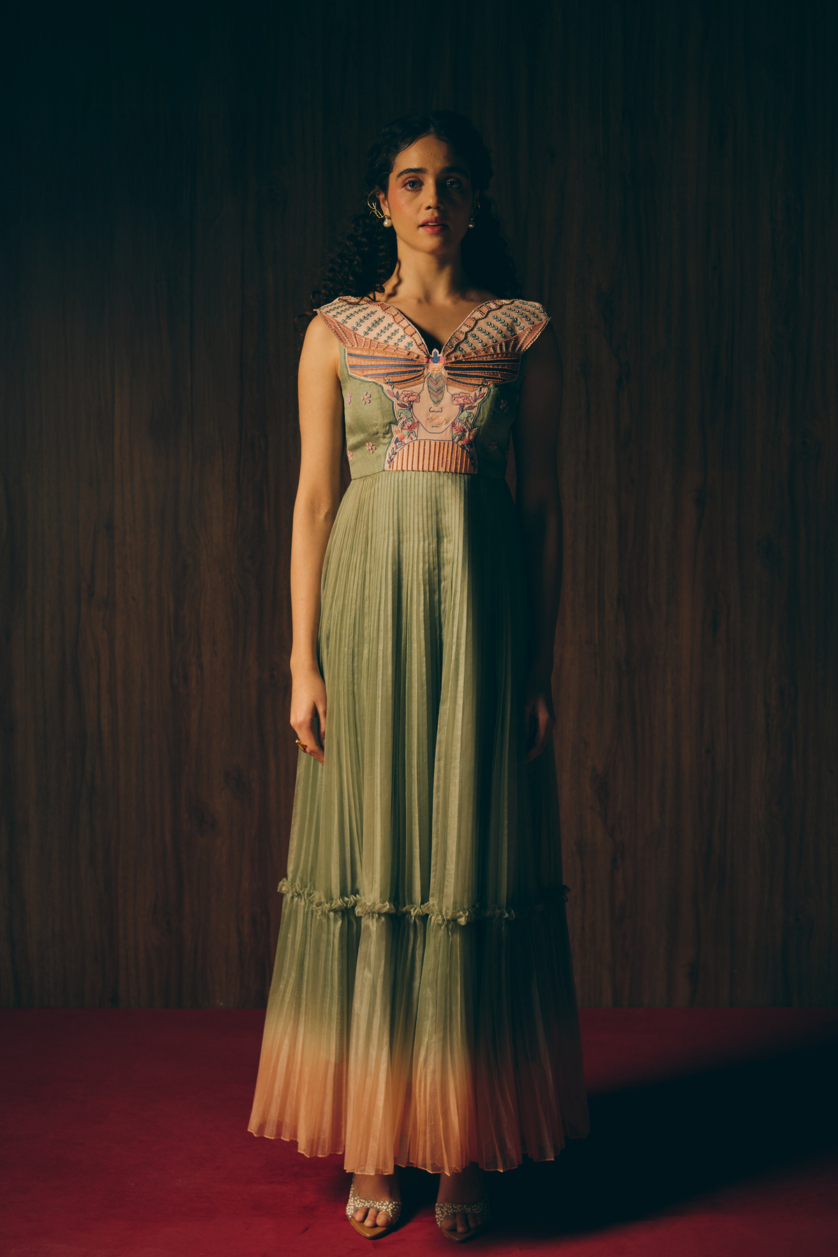 Vagabond Sage Green Dress