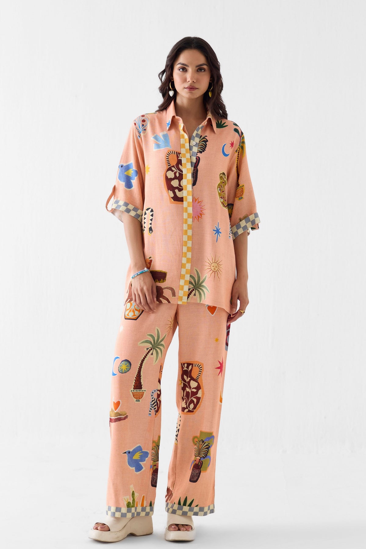 Pottery Peach Co-ord Set