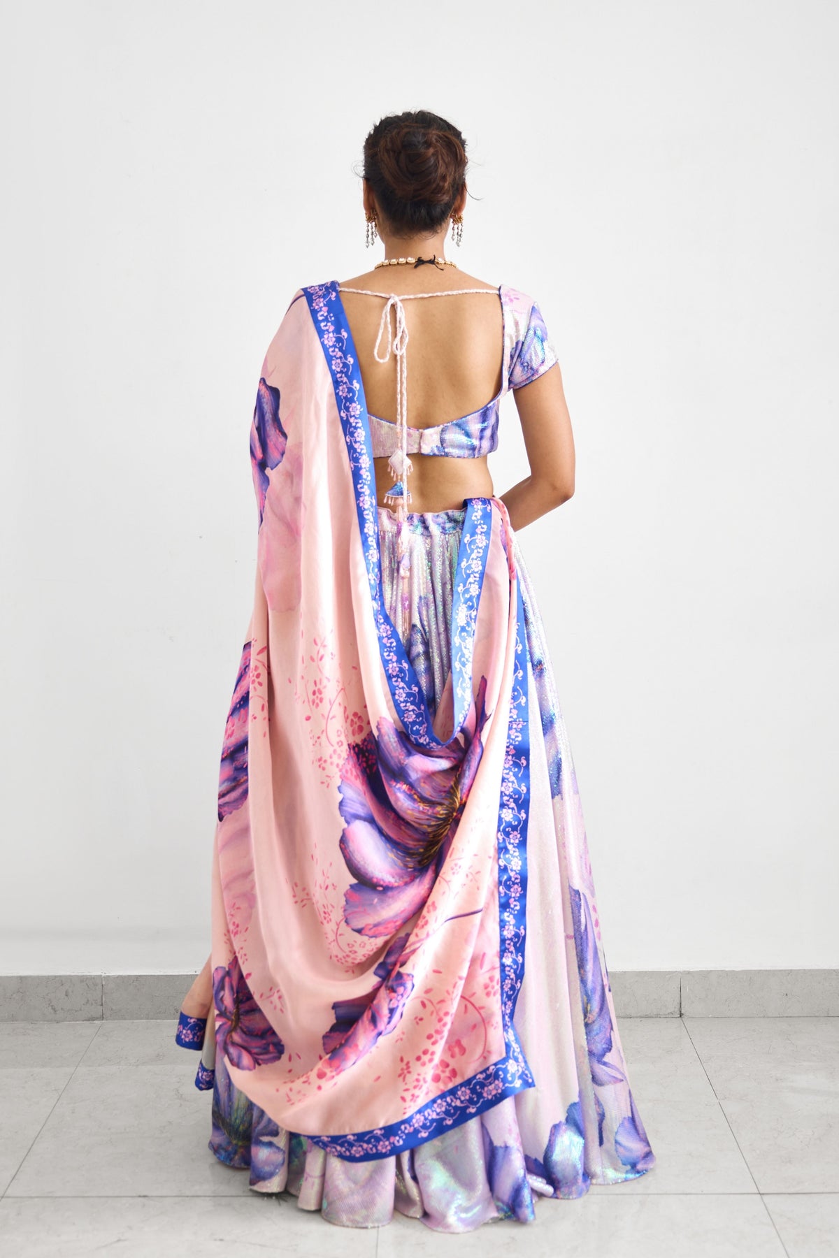 Lavender Twilight Lehenga Set