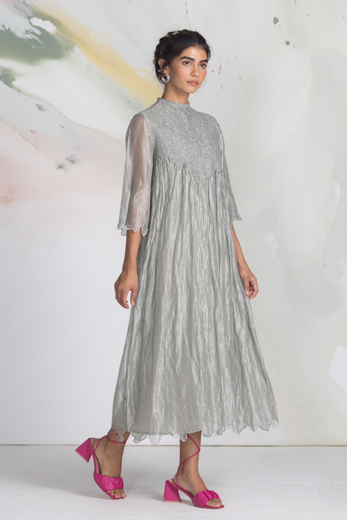 Cloudfall Smock Dress