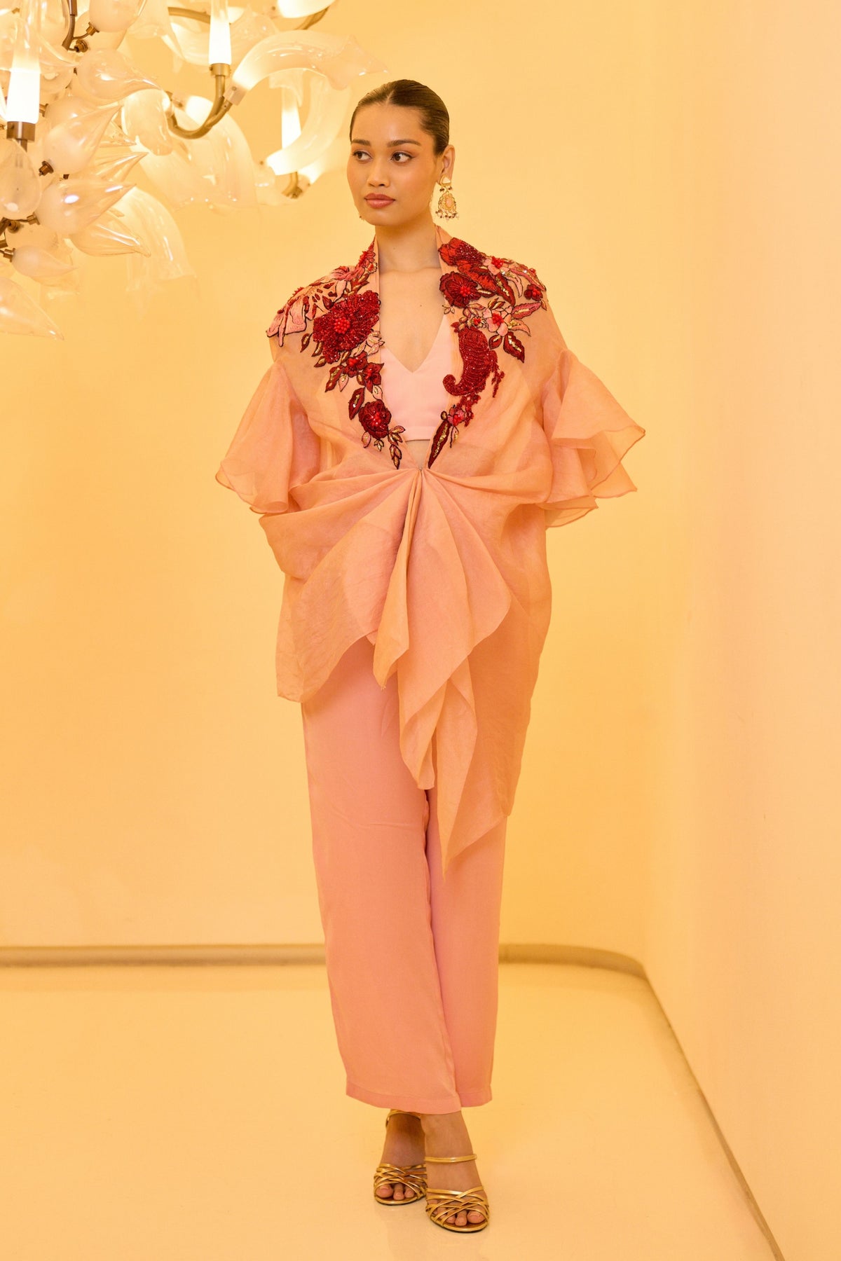 Blush Cape Set