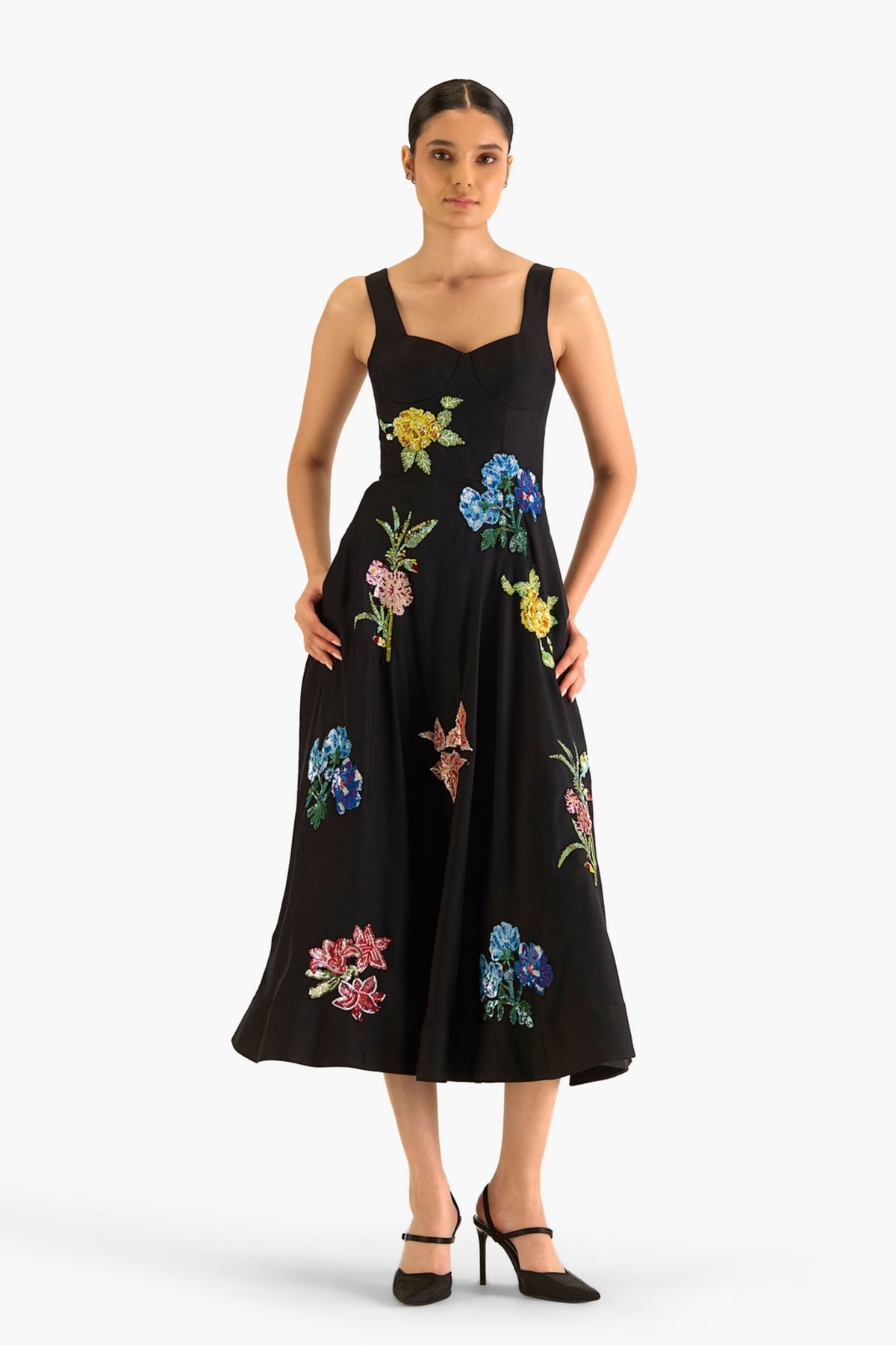 Botanical Corset Dress