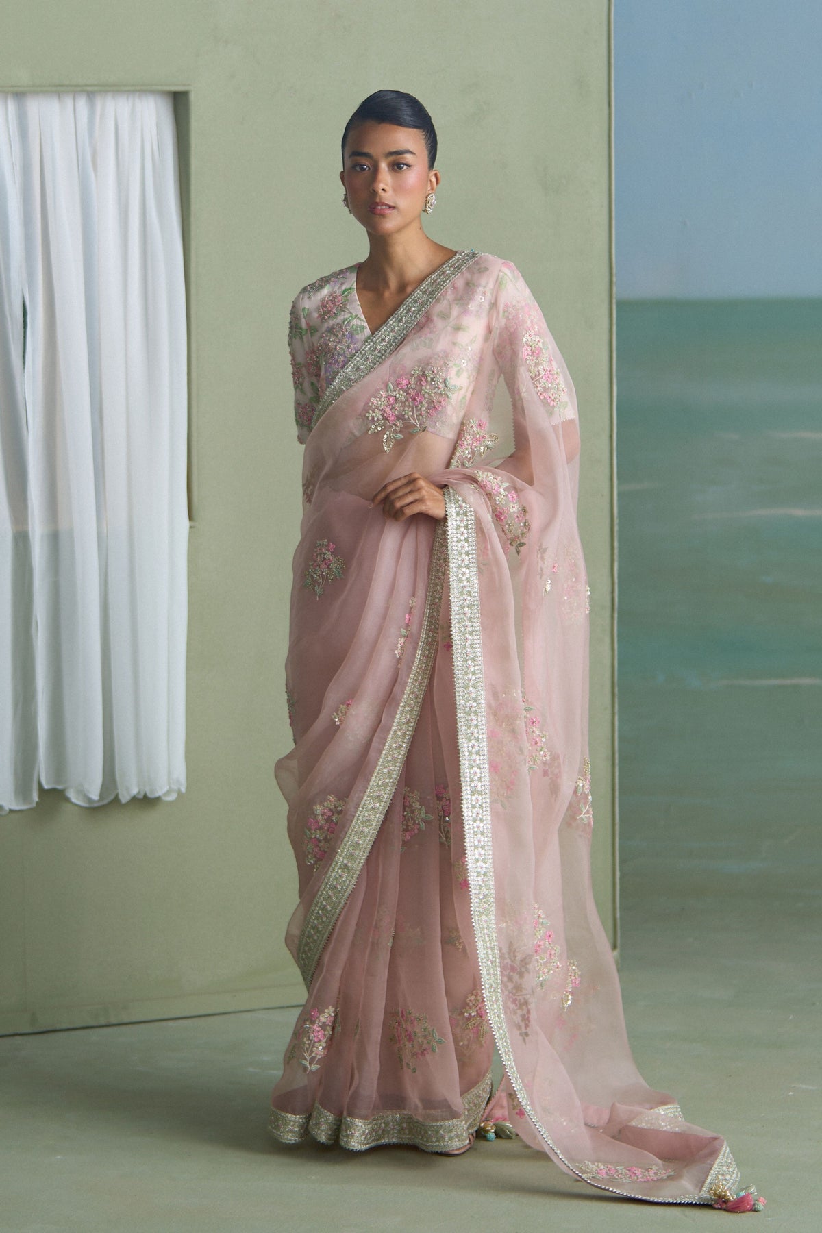 Alice Dori Saree Set