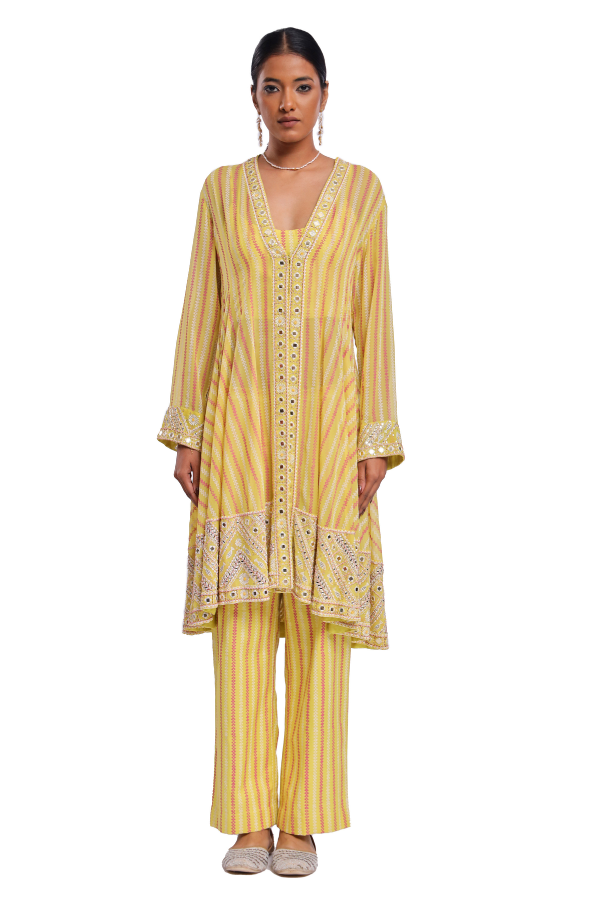 Lime Green Afra Set