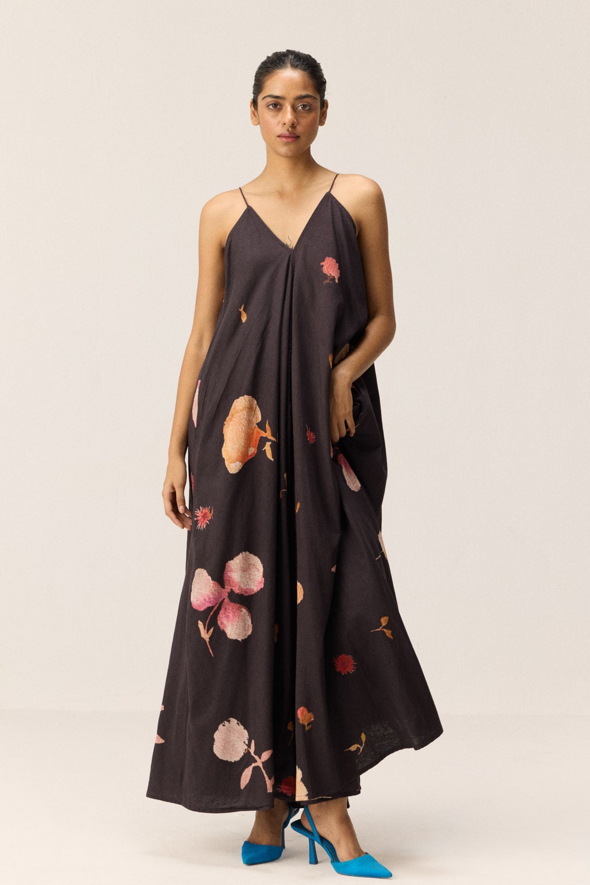 Black Tropicana Dress