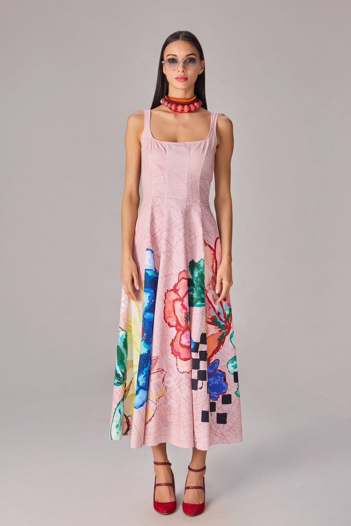 Peach Prime Emily Dress