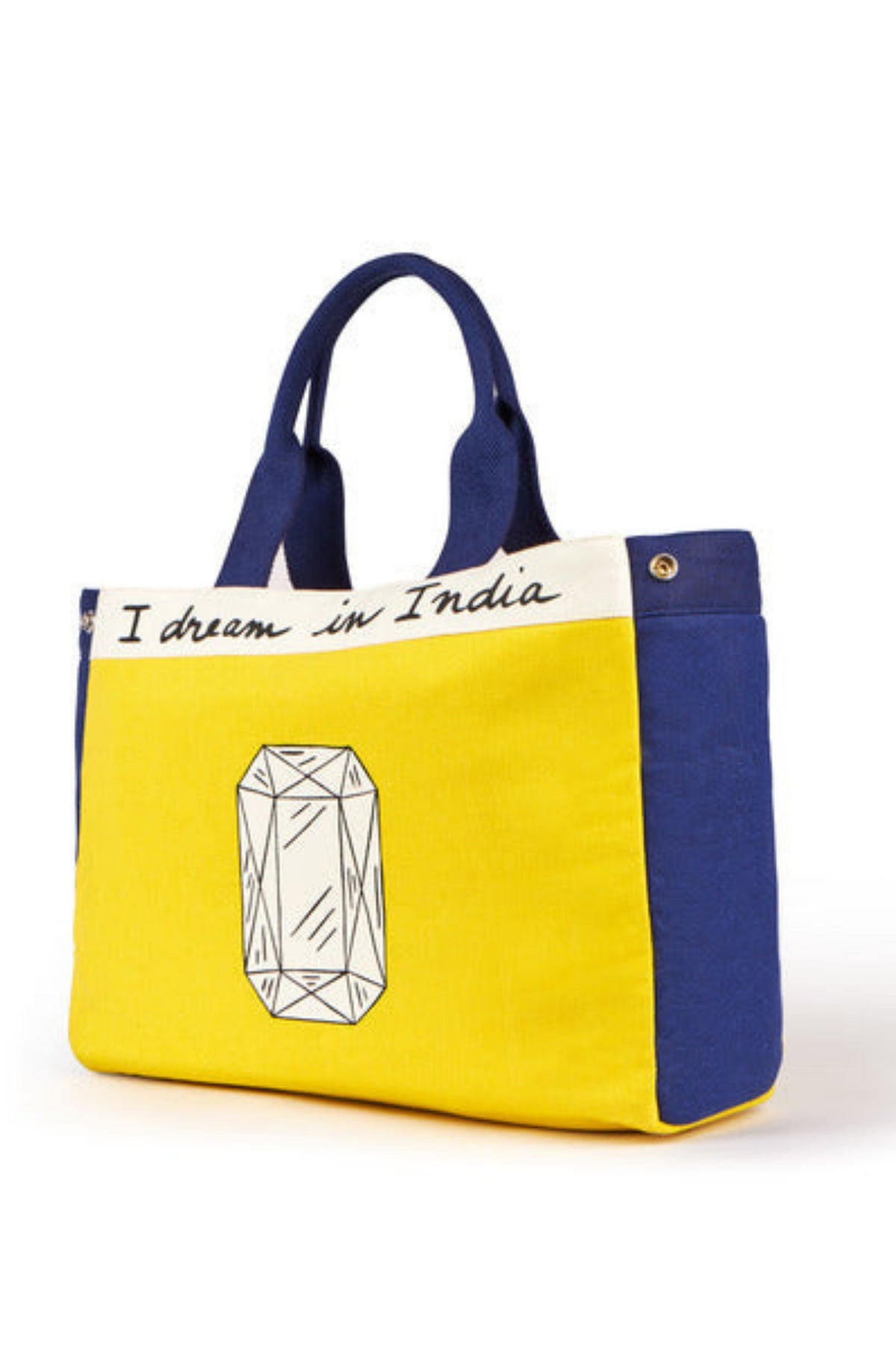The Jaipur Tote in Citrine Bag