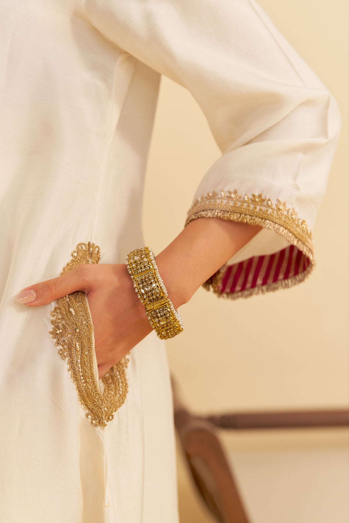 Amaya Ivory Salwar Set