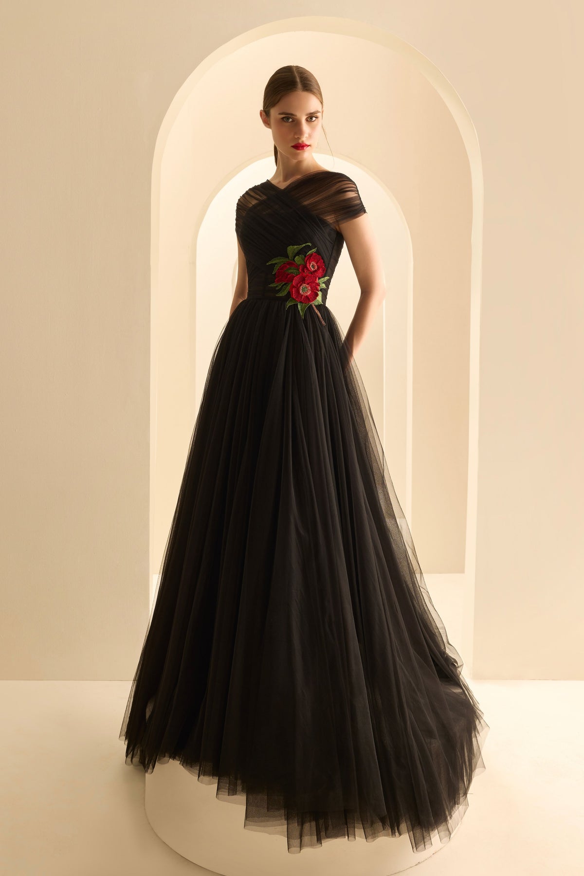 Halter Neck Gown