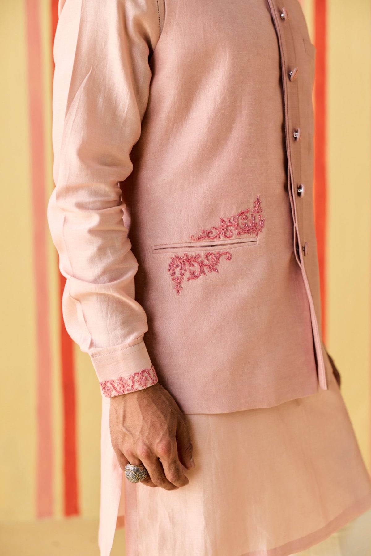 Eklavya Nehru Jacket Set