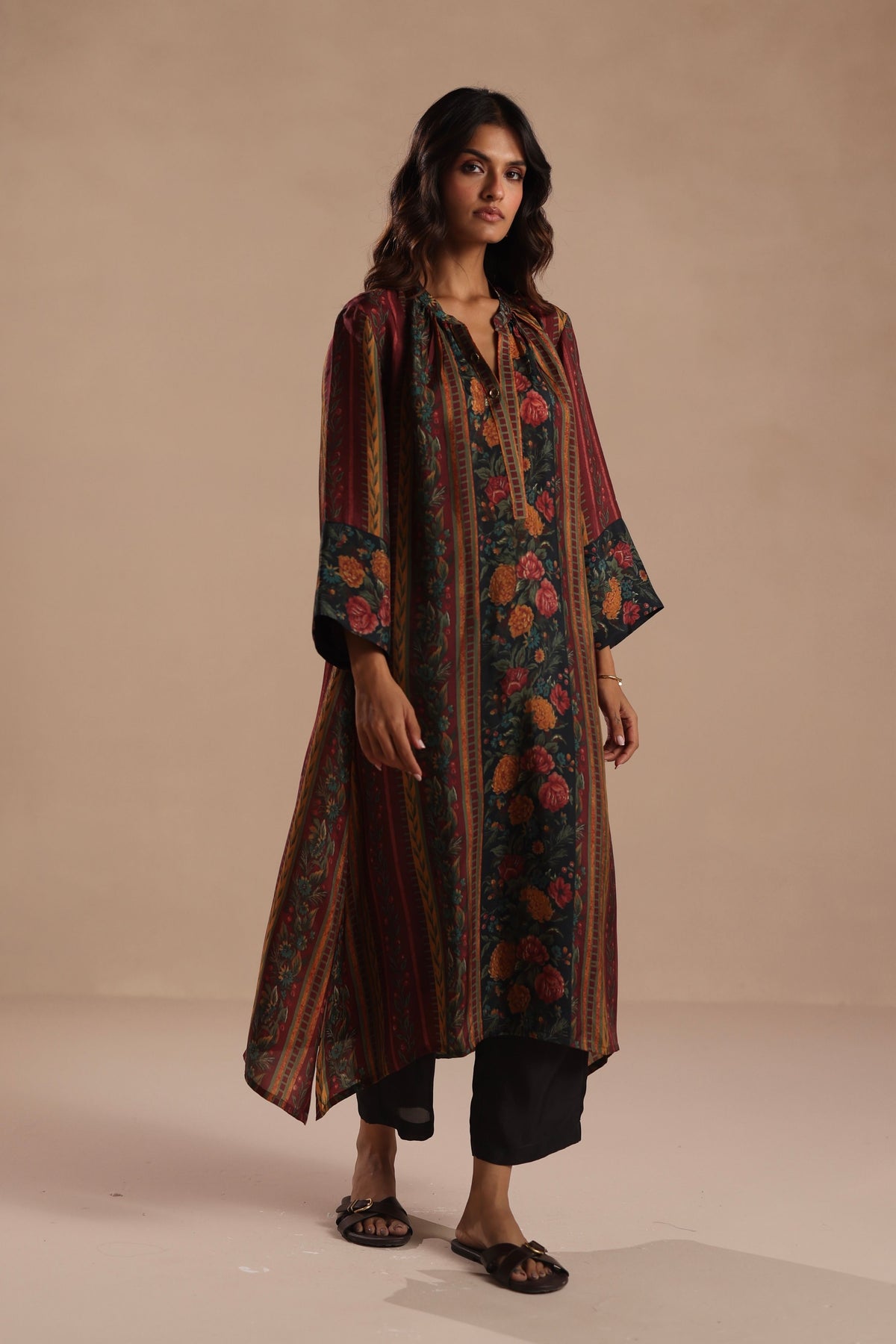 Auburn Kurta Set