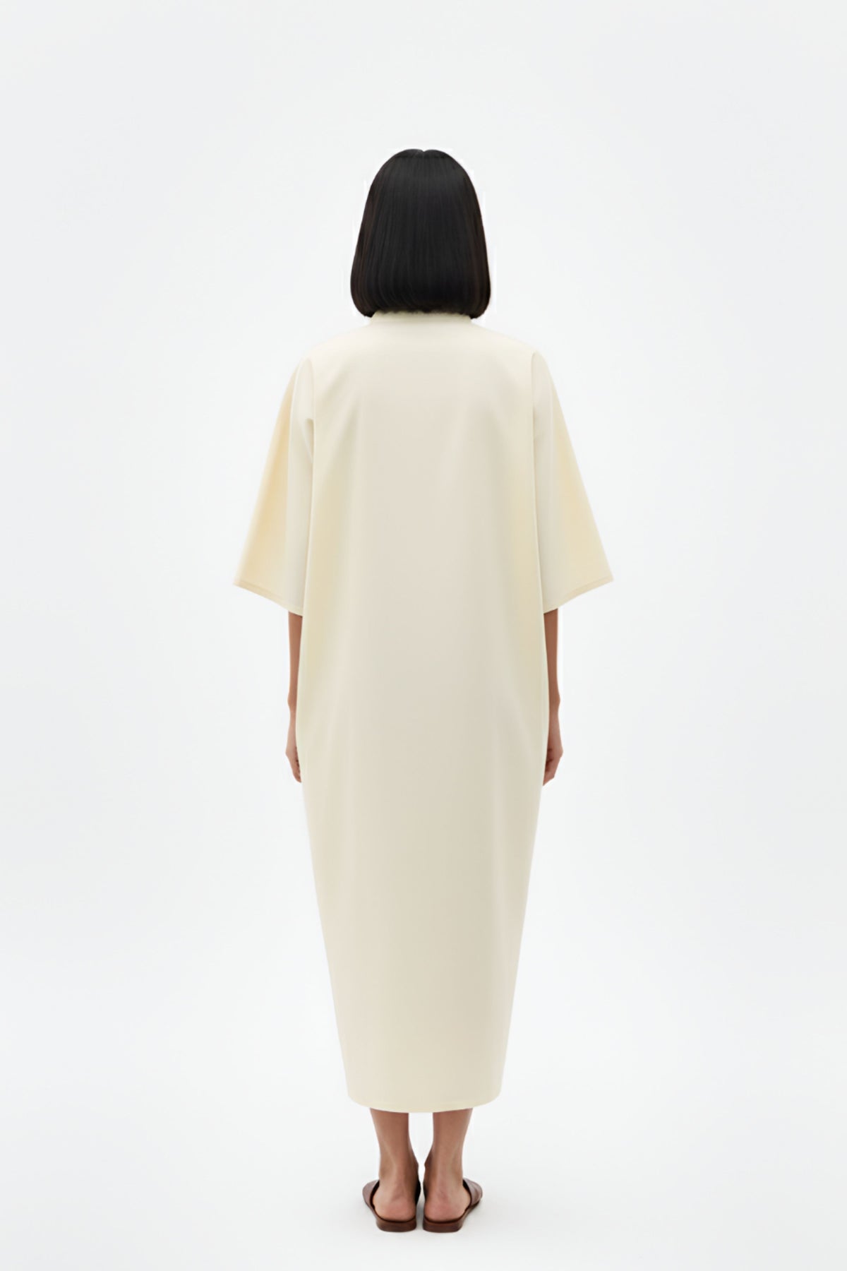 Mango Pintucks Dress