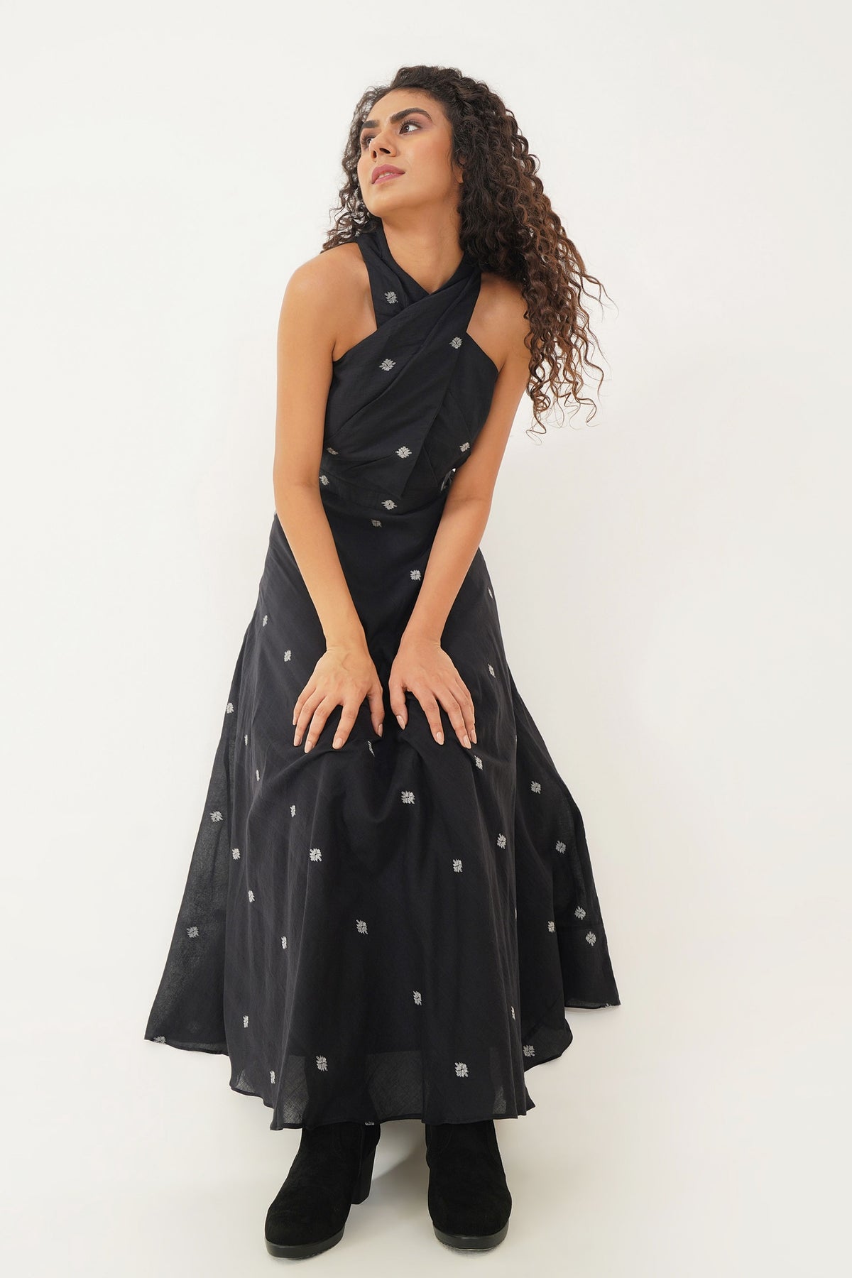 Black Meadow Dress