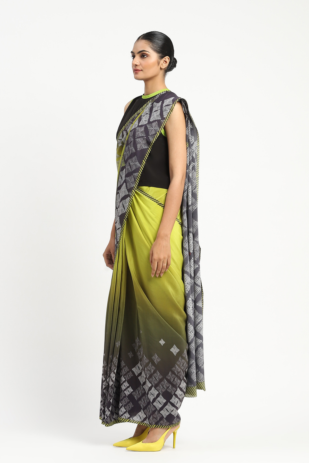 Still Seeking Printed Saree