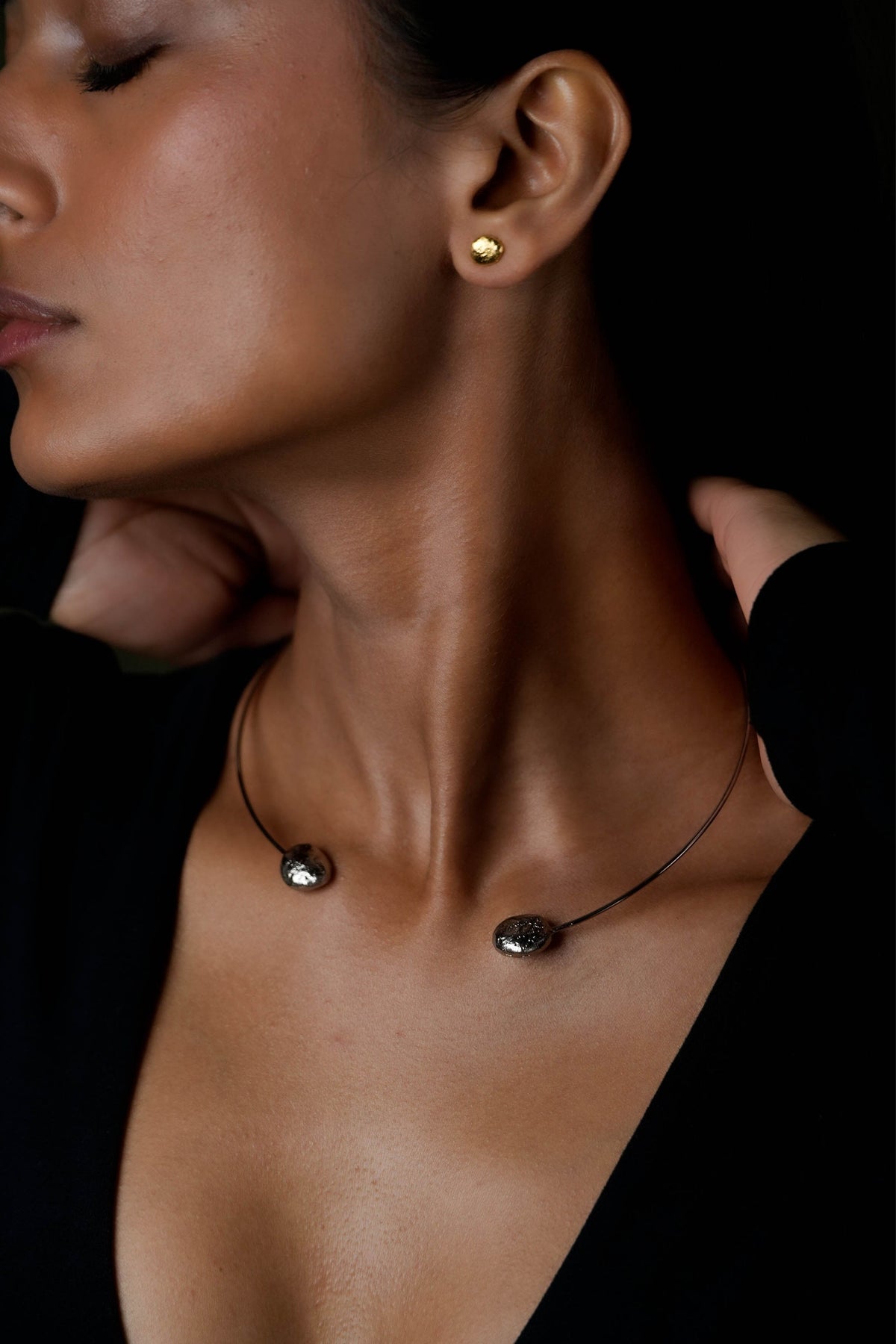 Lia Silver Choker