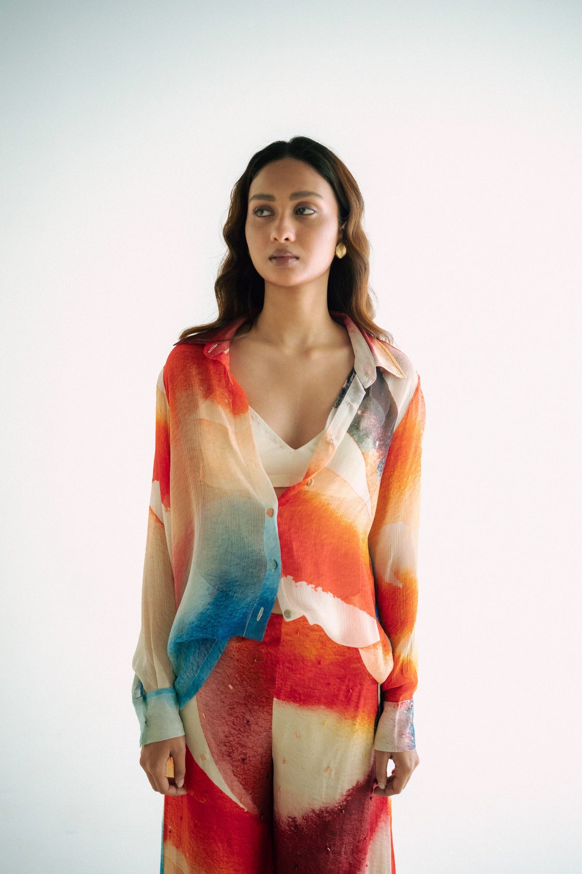 Multicolor Printed Co-ord Set