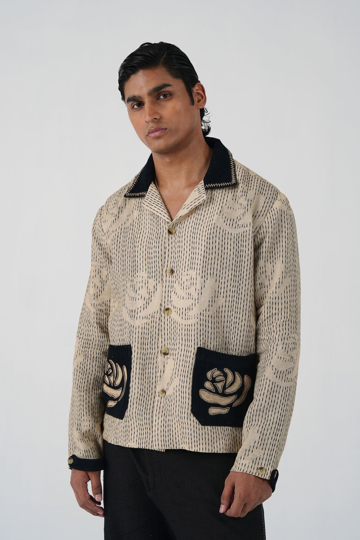 Beige Archive Jacket