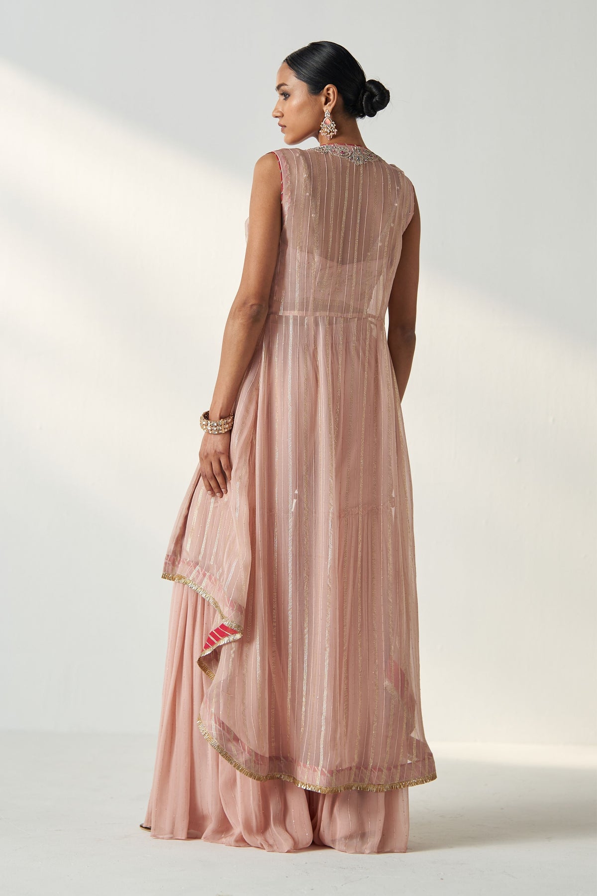 Prisha Blush Pink Gharara Set