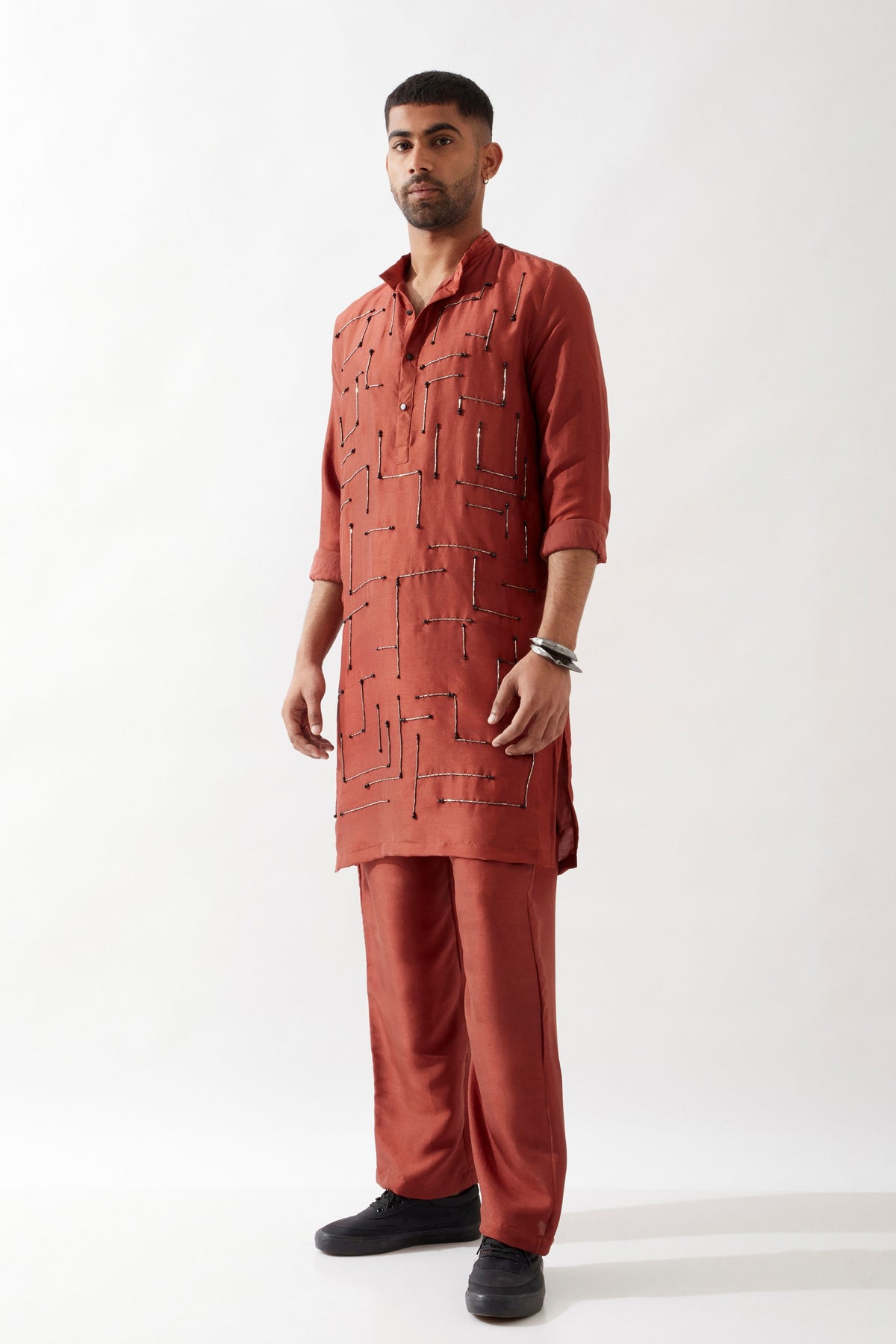 Noah Maroon Kurta Set
