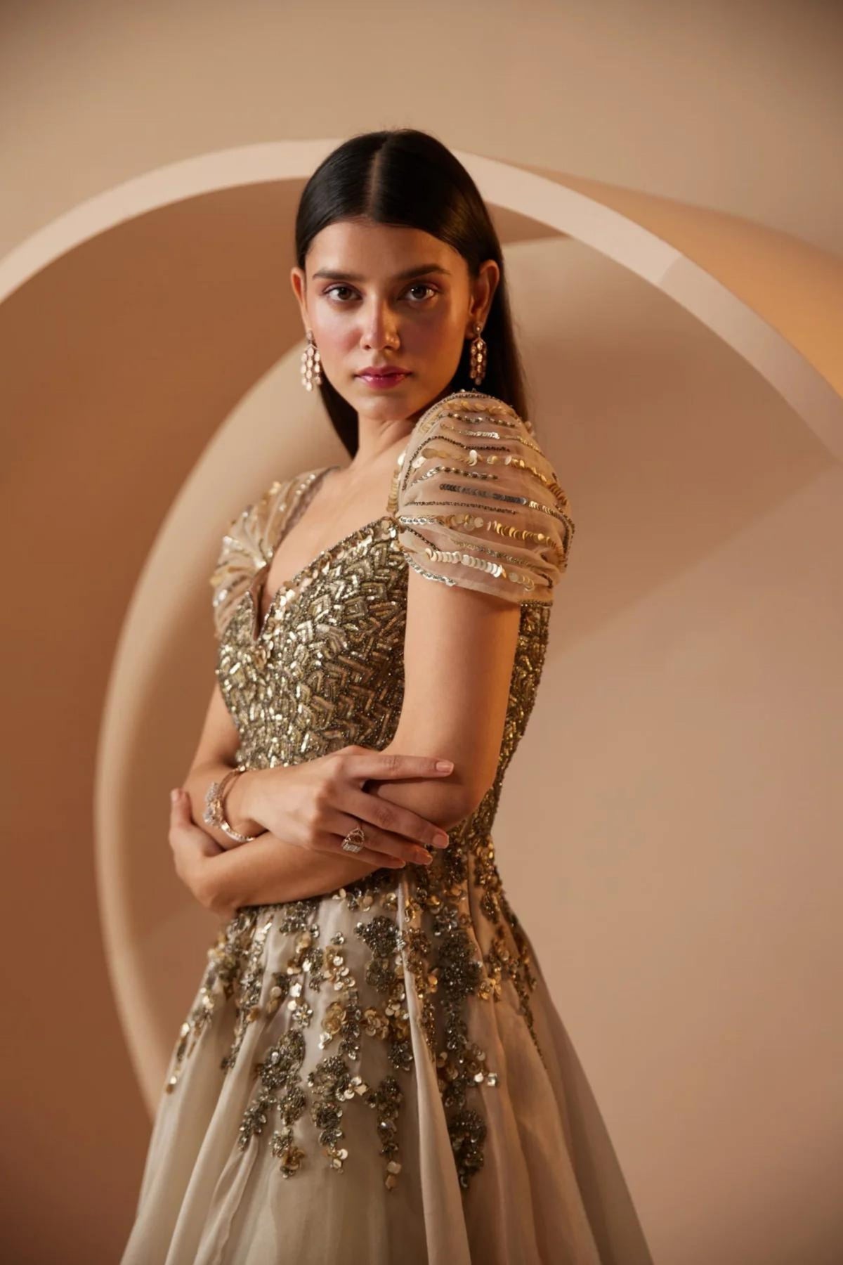 Ether Ecru Gown