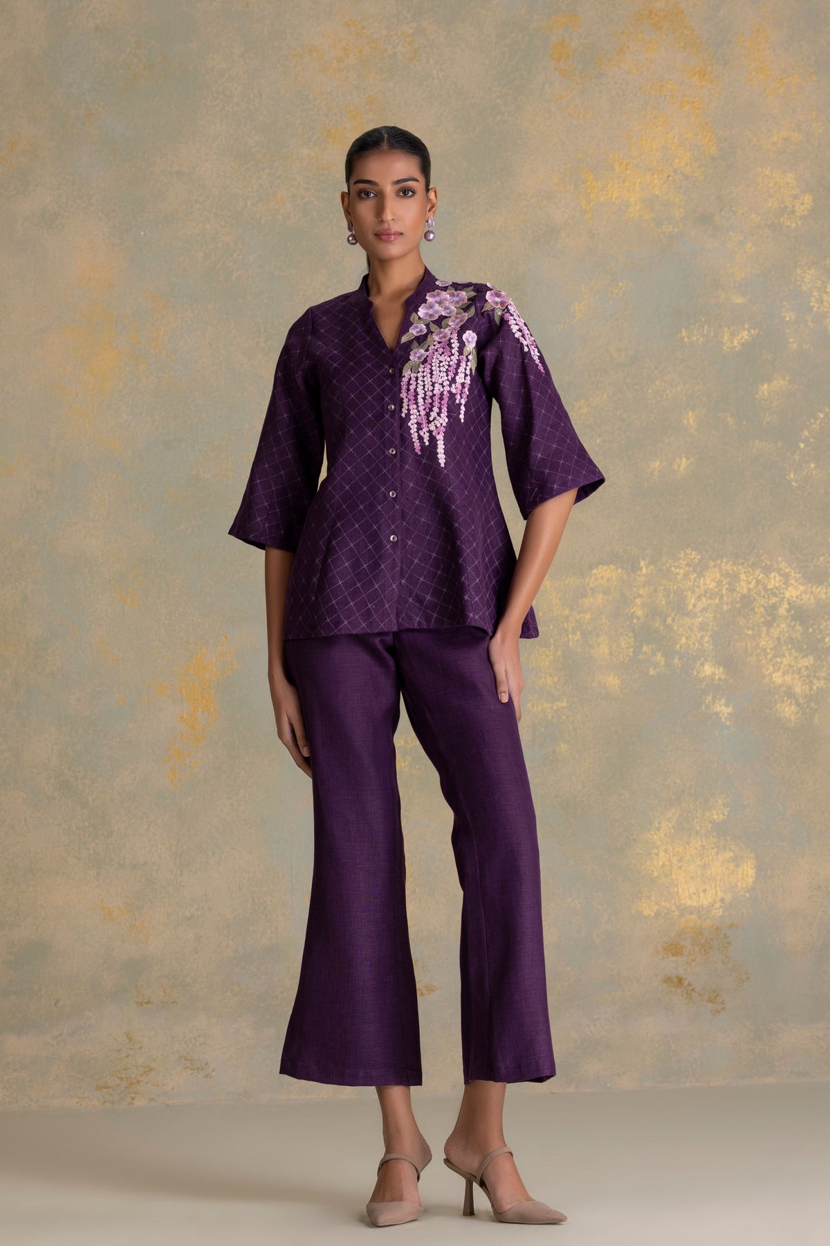Delfina Peplum Co-ord Set