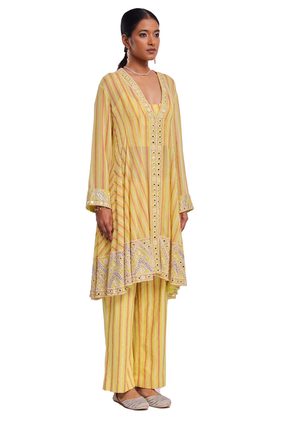 Lime Green Afra Set