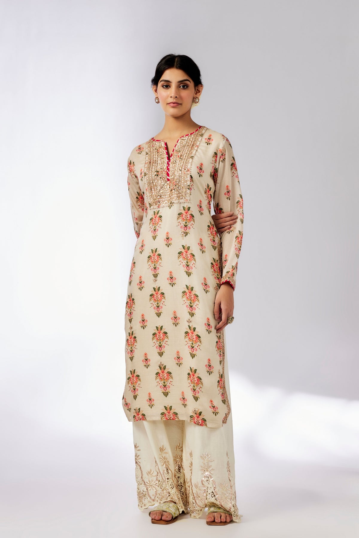 Ivory Neha Tunic