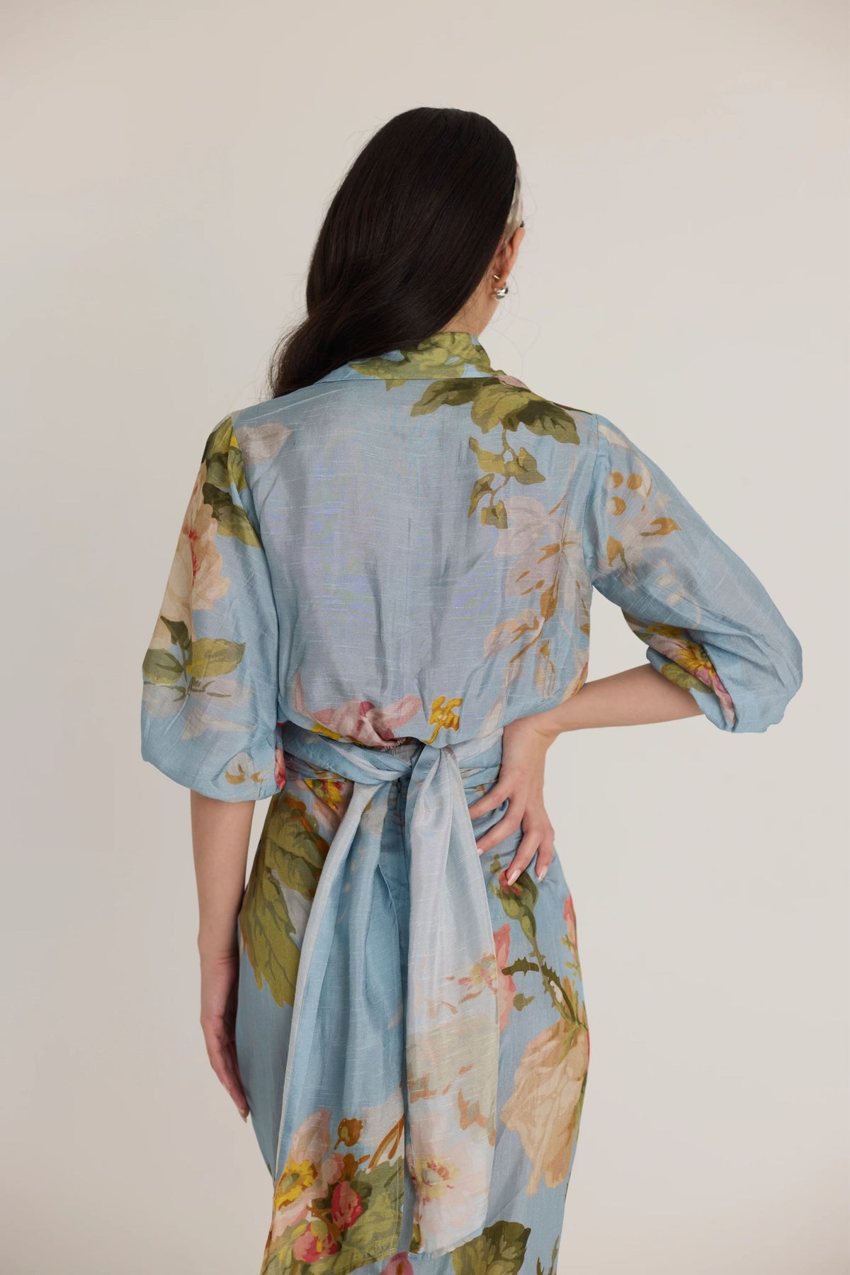 Taffy Tie-up Top &amp; Skirt Set