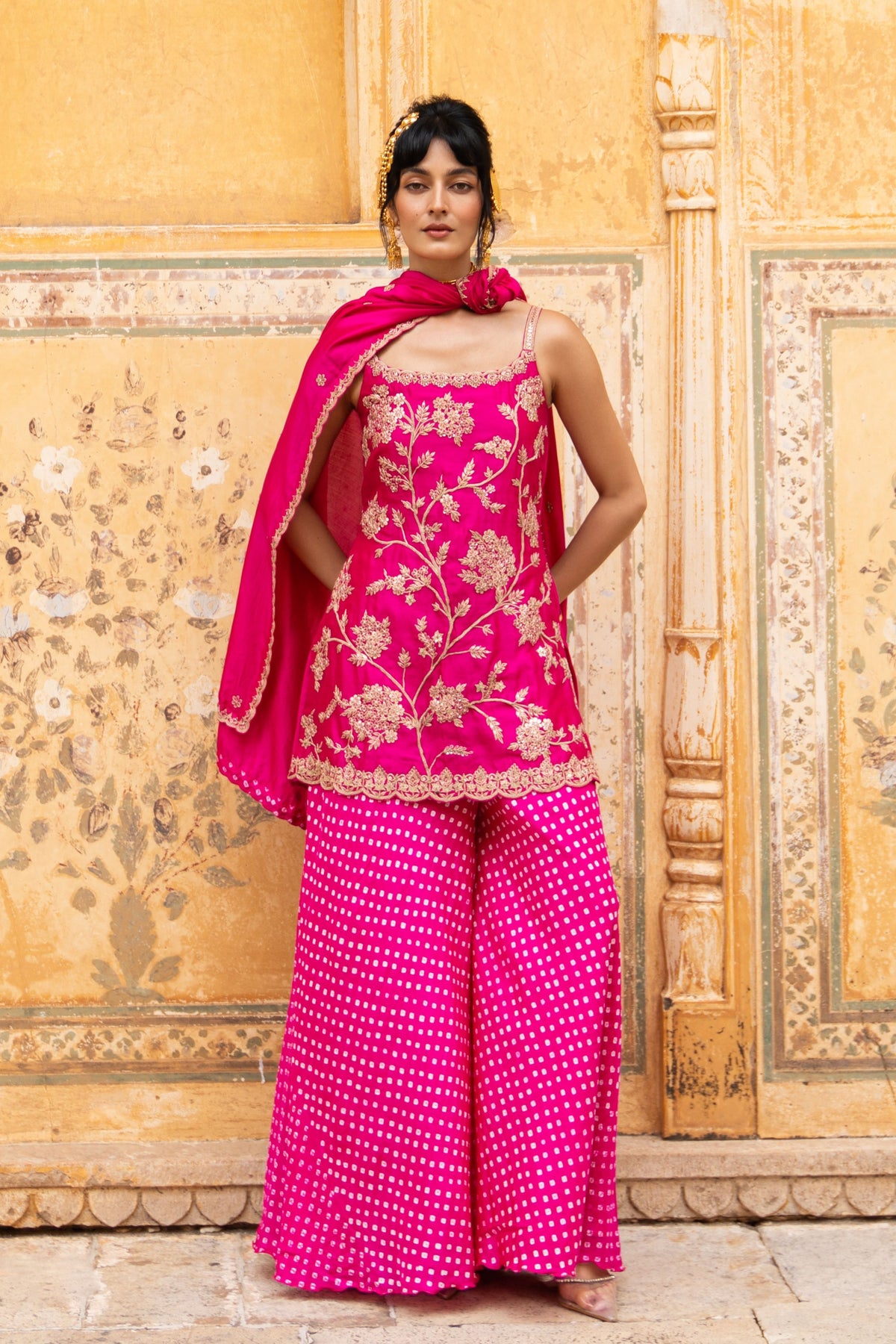 Strappy Bageecha Sharara